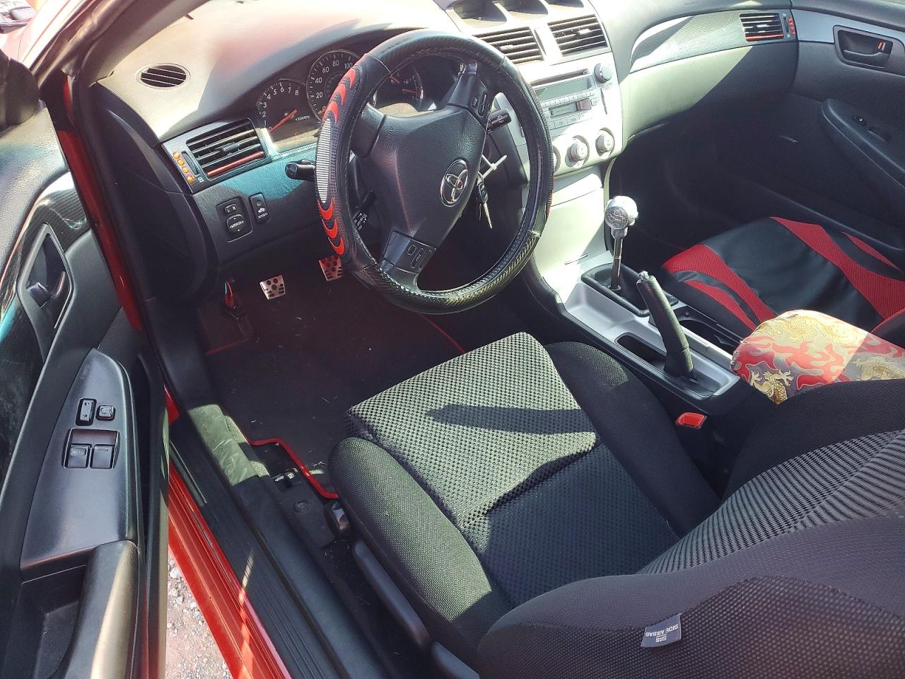 2004 Toyota Camry Solara Se Sport Red vin: 4T1CE38P24U835187