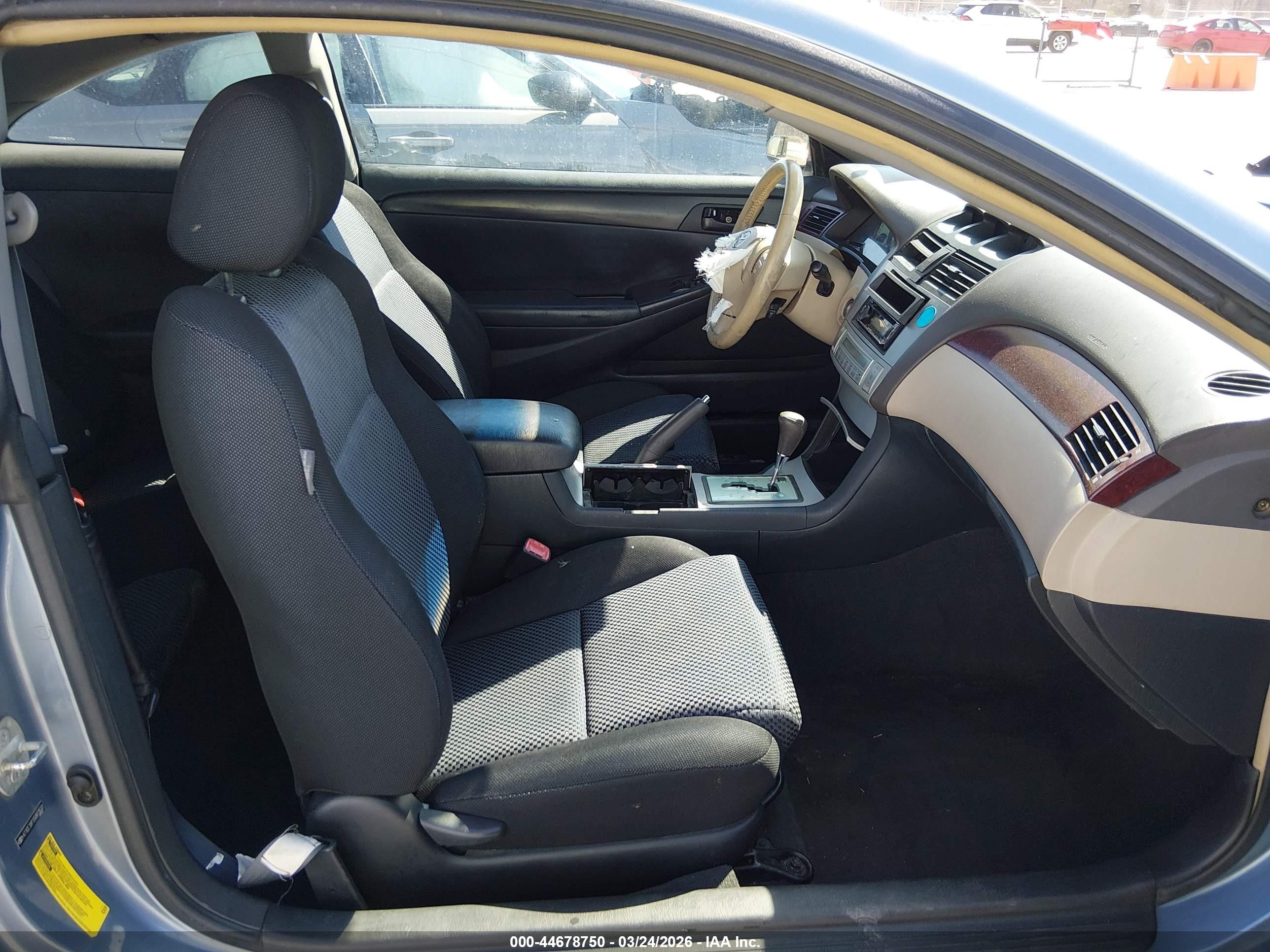 2005 Toyota Camry Solara Sle Blue vin: 4T1CE38P35U973533