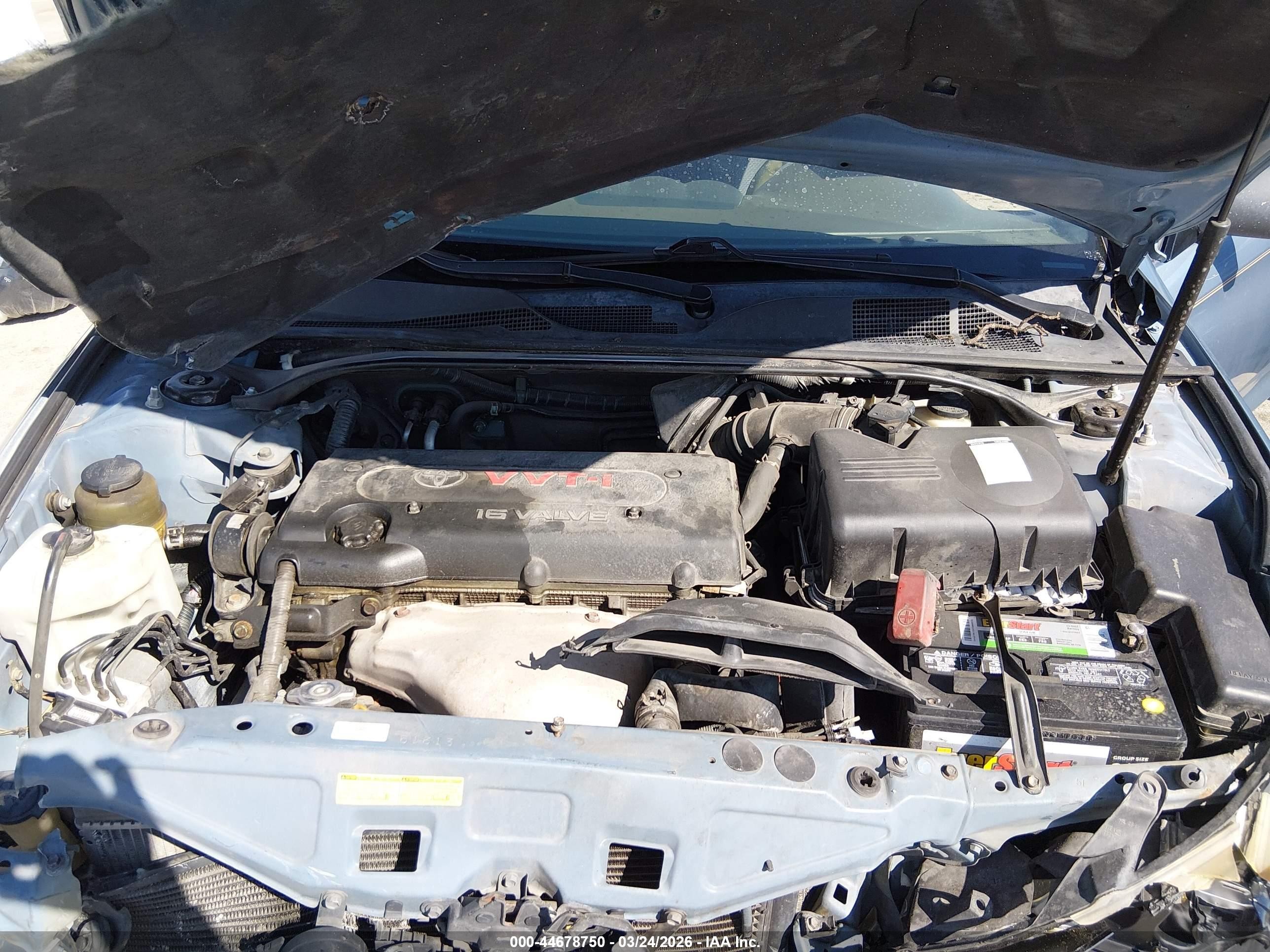 2005 Toyota Camry Solara Sle Blue vin: 4T1CE38P35U973533
