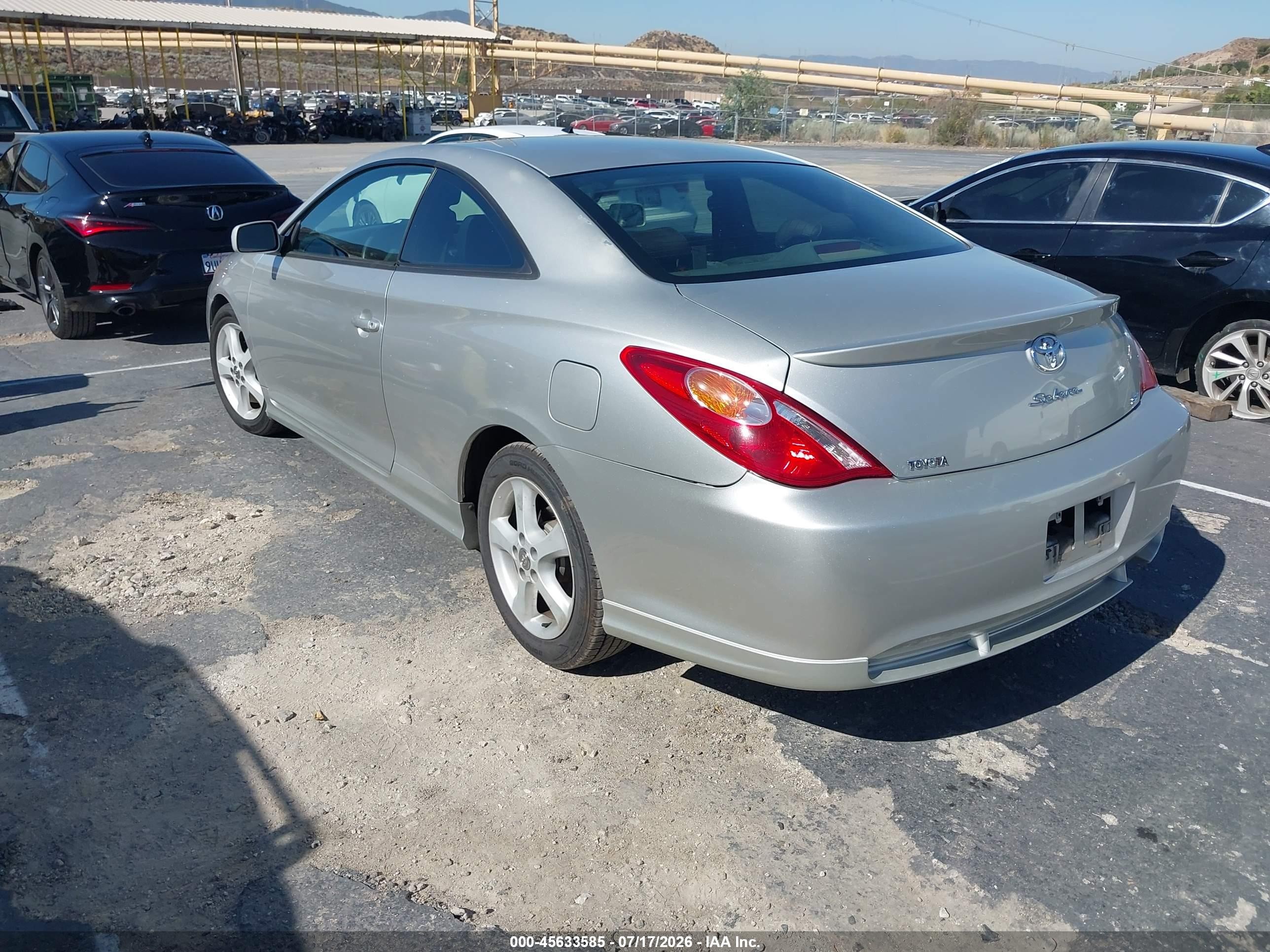 2006 Toyota Camry Solara Se Sport Silver vin: 4T1CE38P36U583808