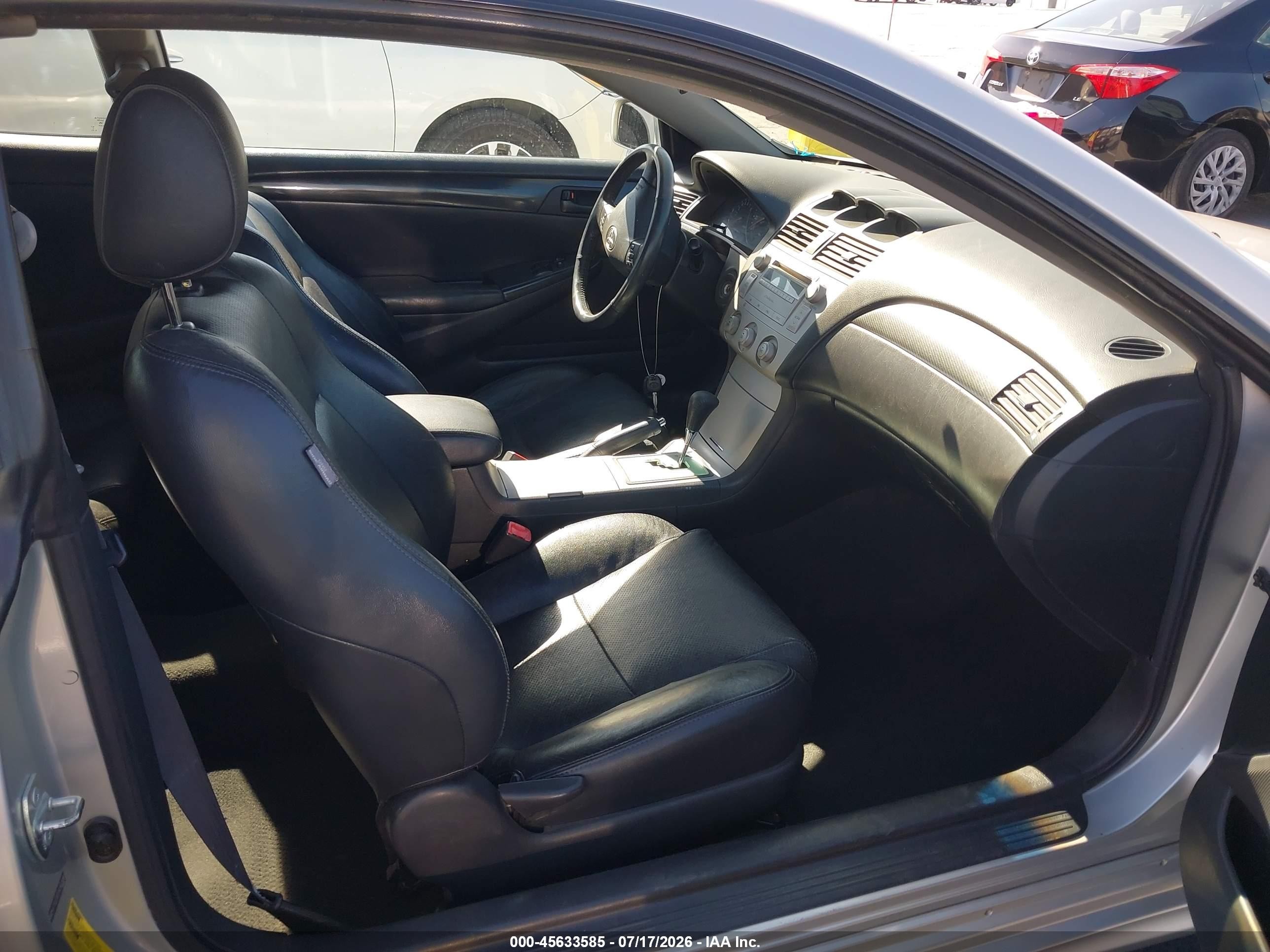 2006 Toyota Camry Solara Se Sport Silver vin: 4T1CE38P36U583808