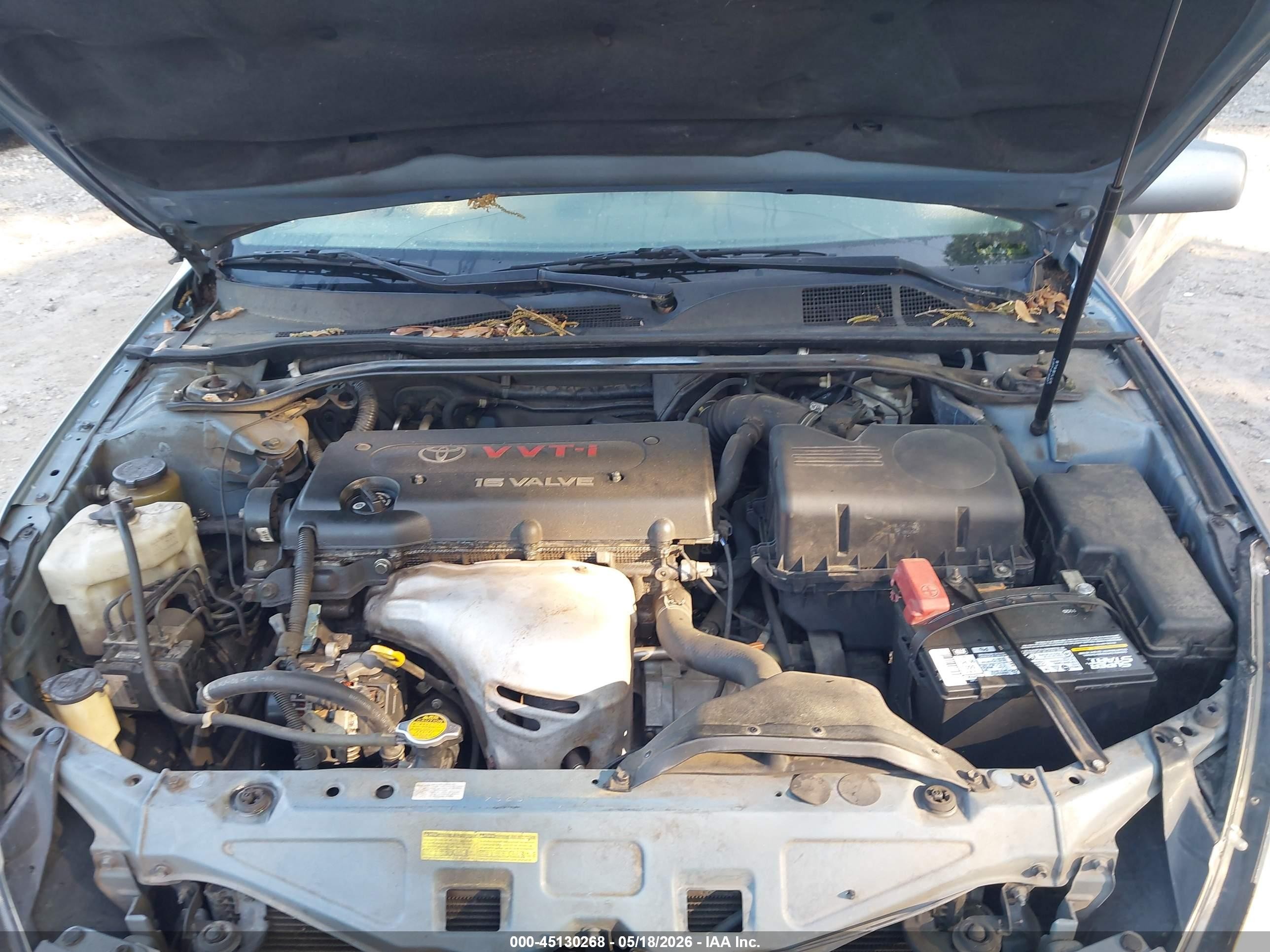 2004 Toyota Camry Solara Sle Blue vin: 4T1CE38P44U846868