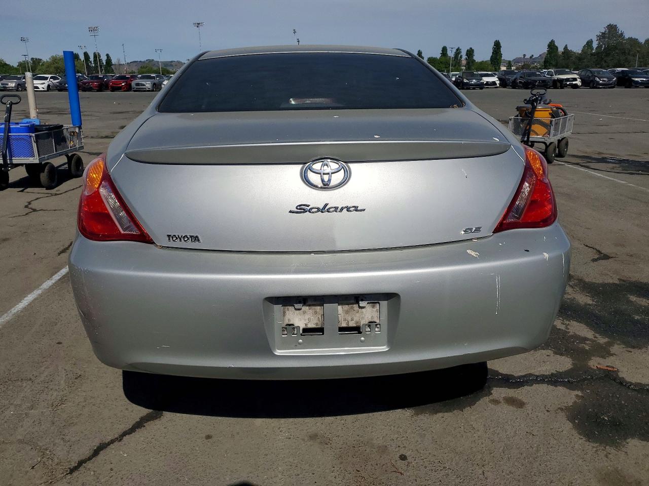 2006 Toyota Camry Solara Se Серебряный vin: 4T1CE38P46U575331