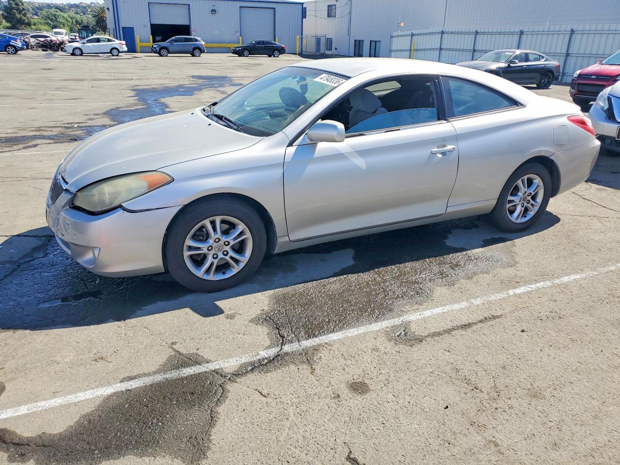 2006 Toyota Camry Solara Se Silver vin: 4T1CE38P46U575331