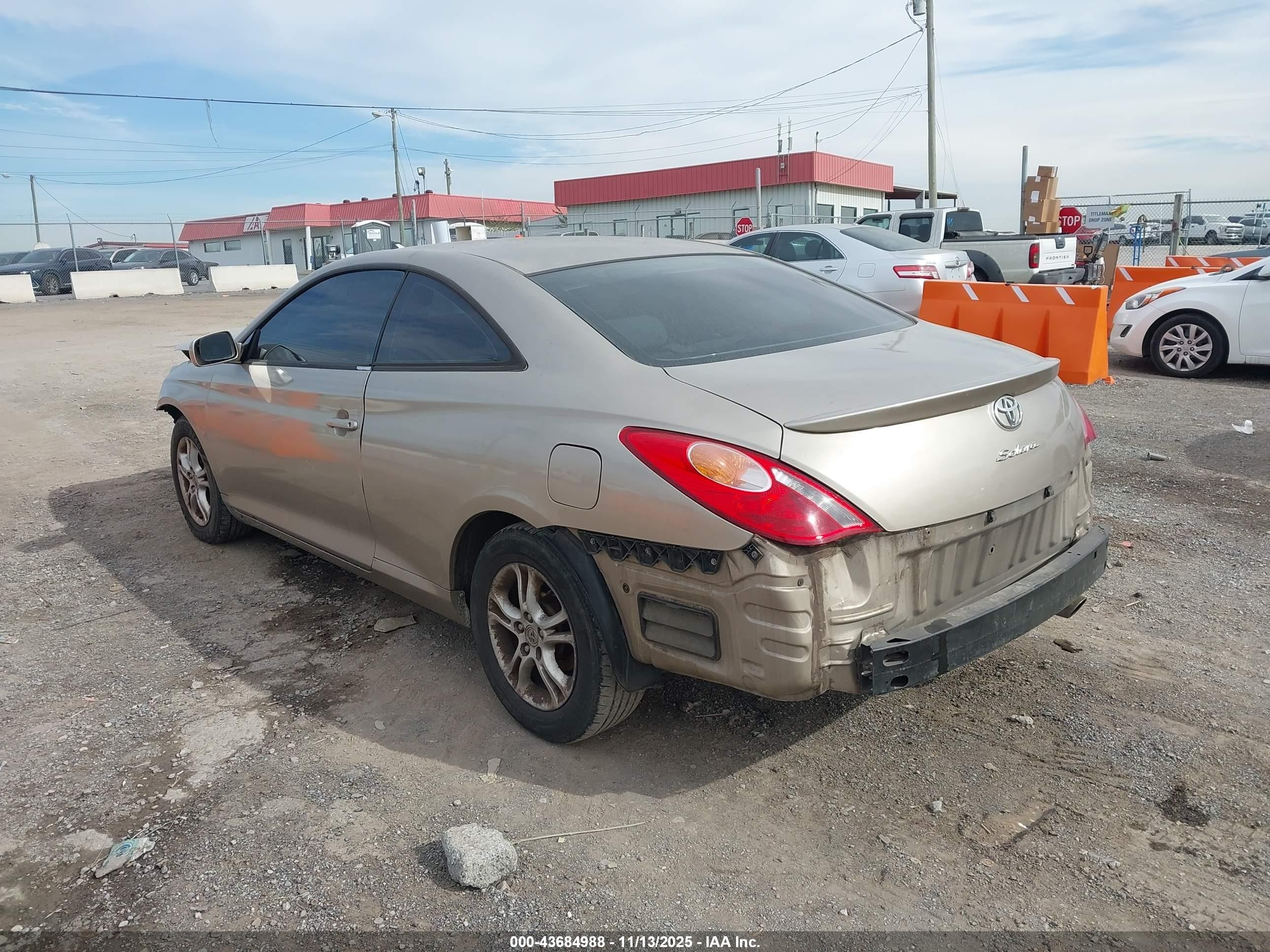 2006 Toyota Camry Solara Se Gold vin: 4T1CE38P46U611048