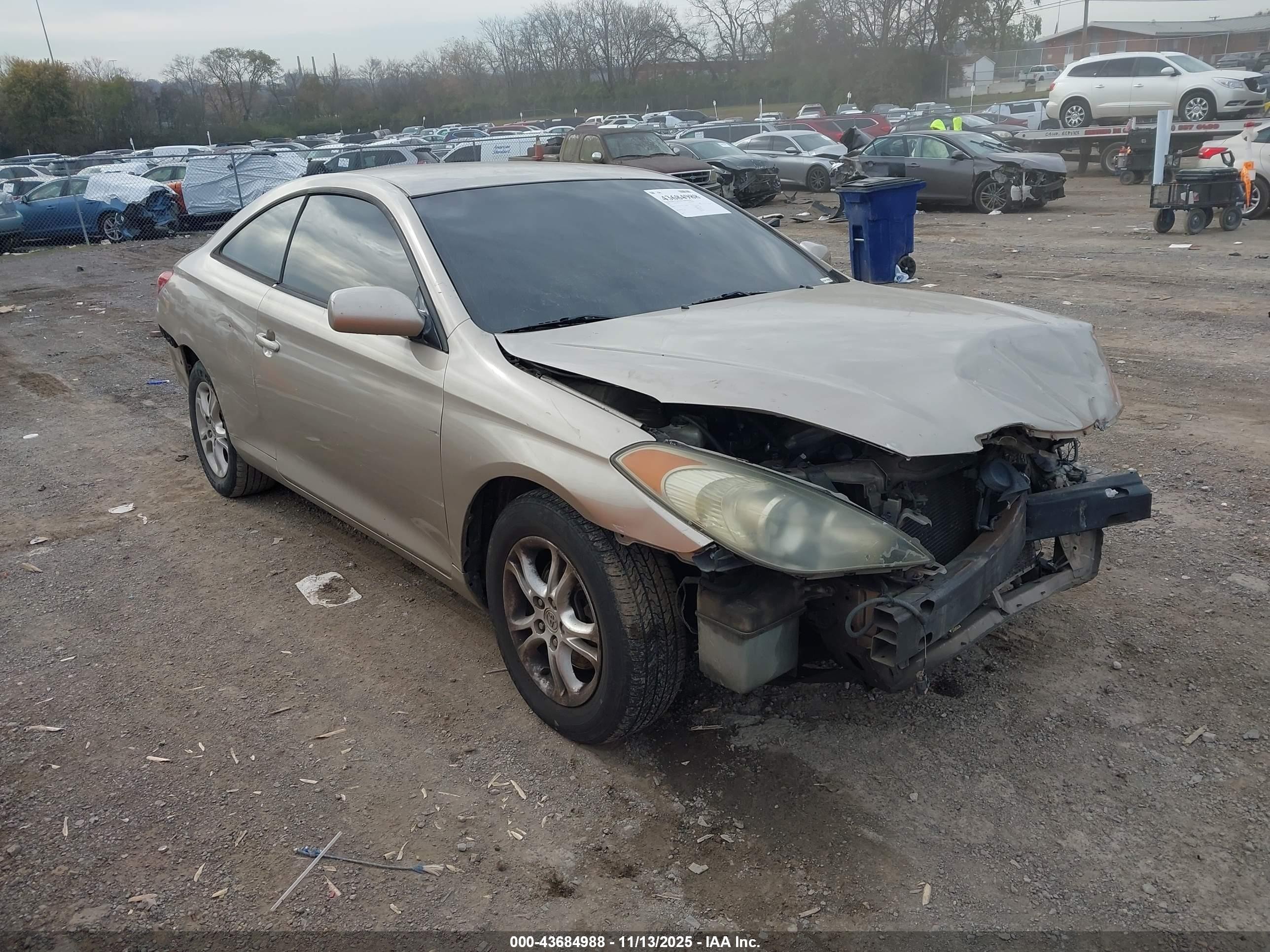 2006 Toyota Camry Solara Se Gold vin: 4T1CE38P46U611048