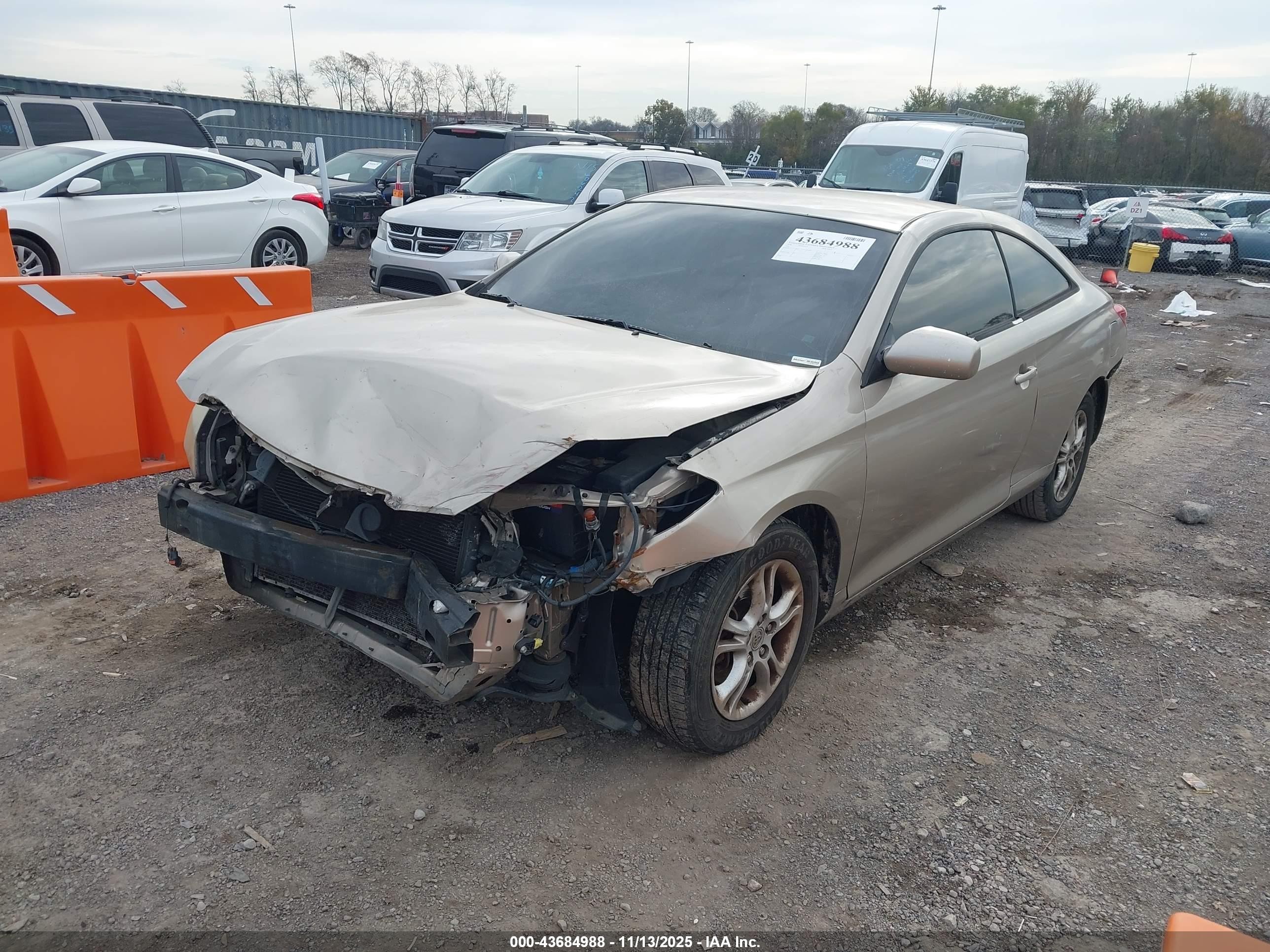 2006 Toyota Camry Solara Se Gold vin: 4T1CE38P46U611048