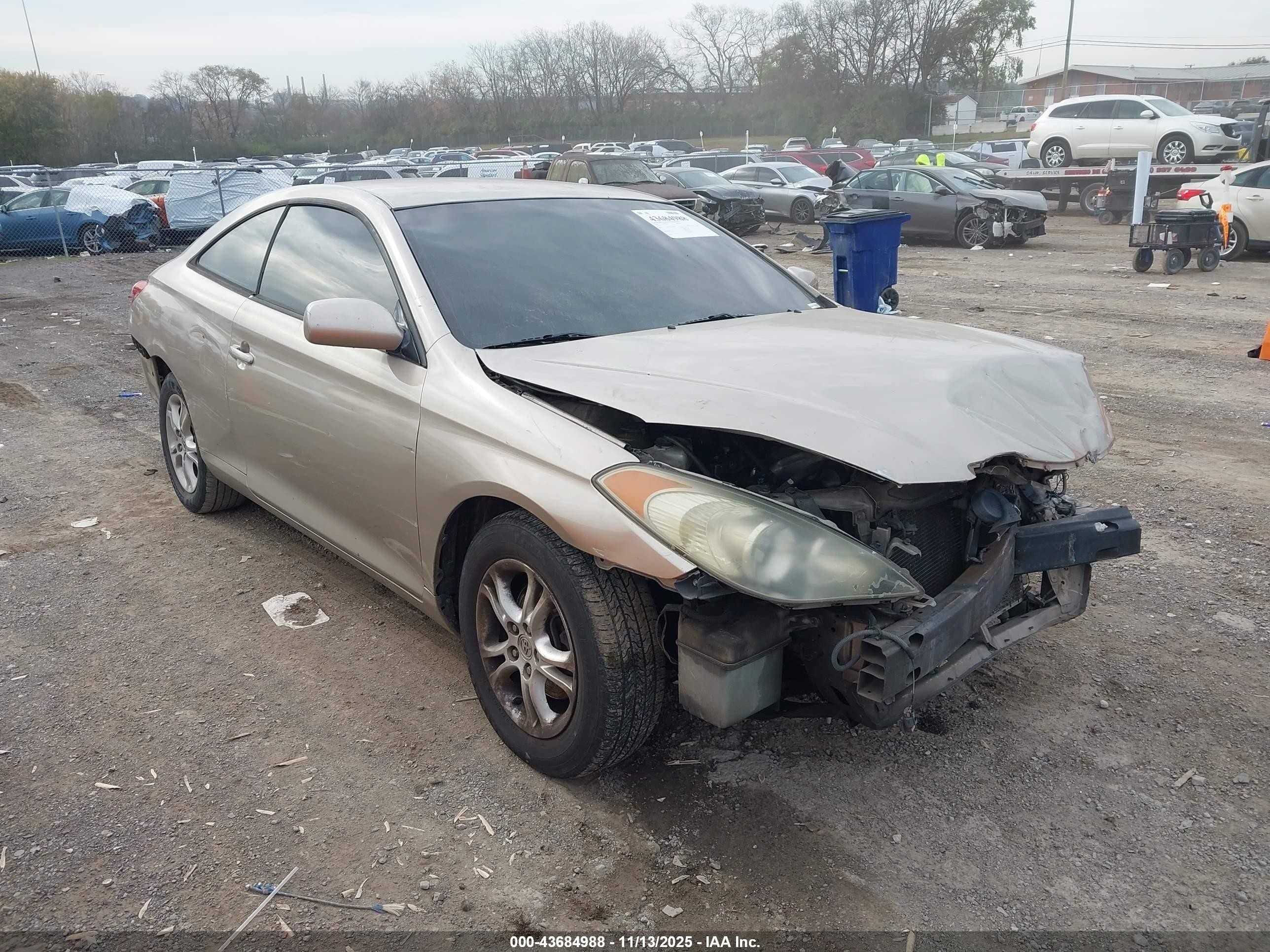 2006 Toyota Camry Solara Se Gold vin: 4T1CE38P46U611048