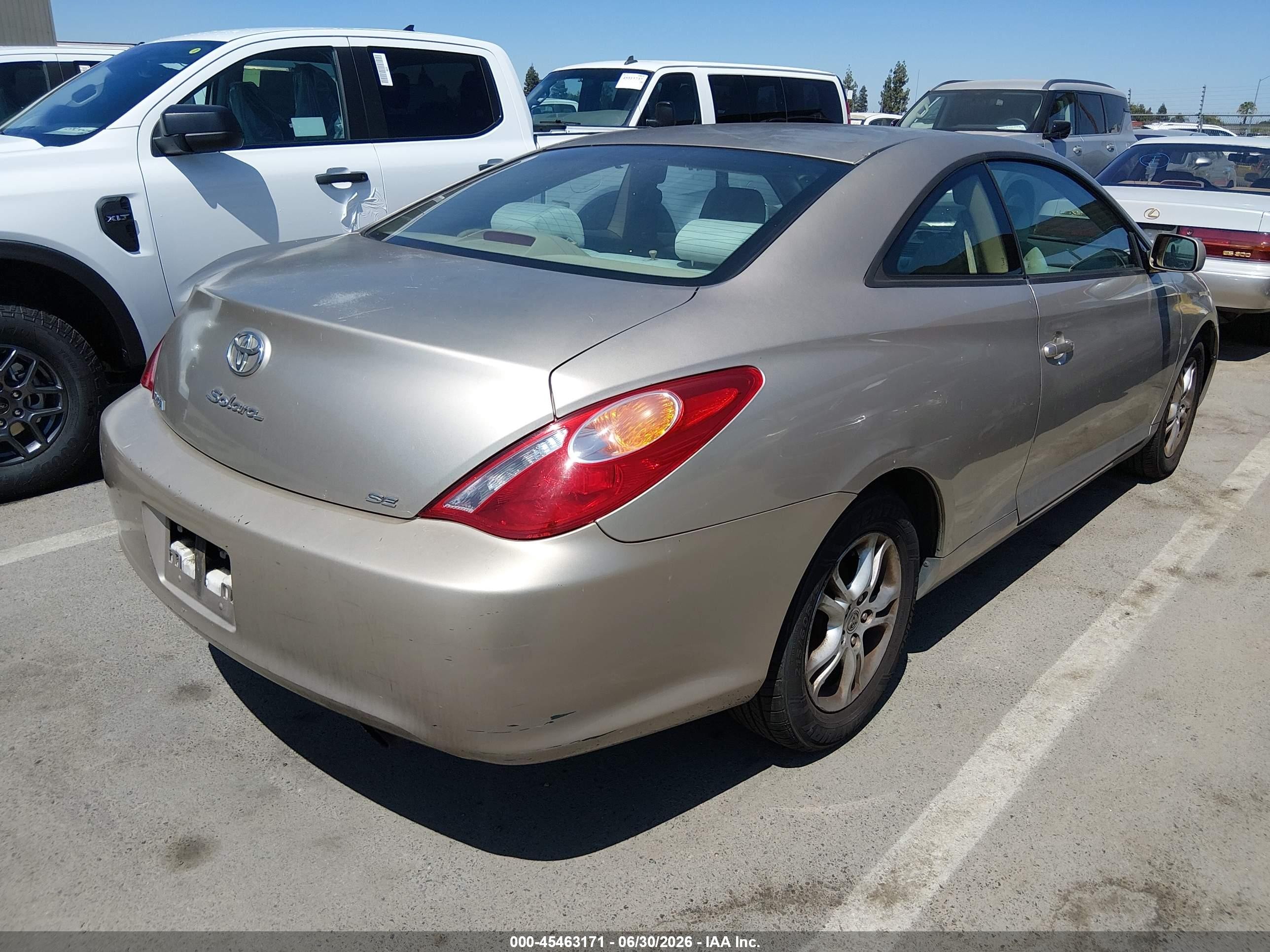 2006 Toyota Camry Solara Se Black vin: 4T1CE38P46U623166