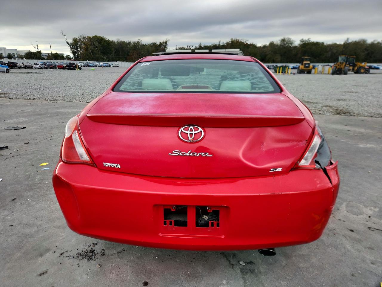 2006 Toyota Camry Solara Se Красный vin: 4T1CE38P46U684193