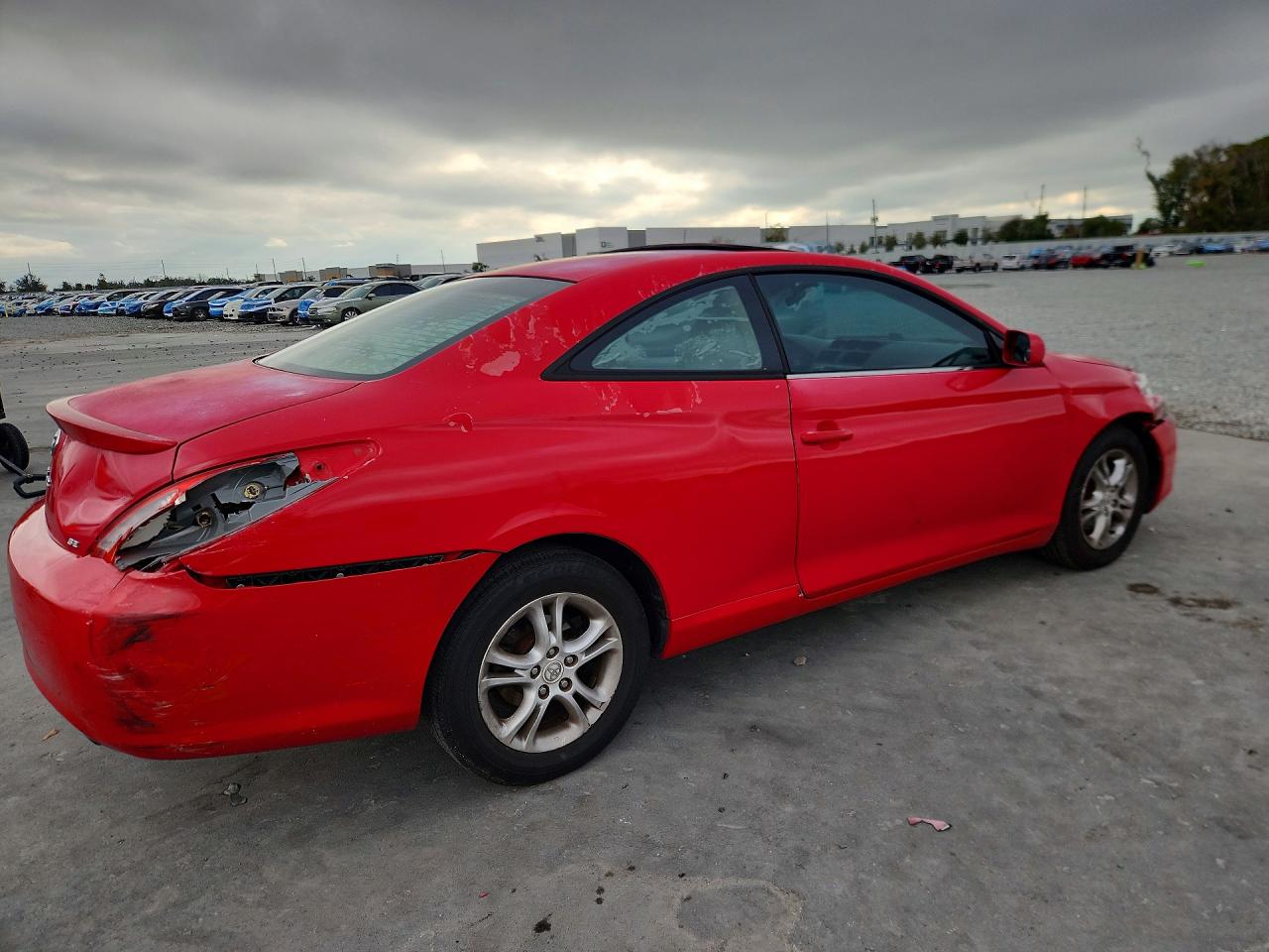 2006 Toyota Camry Solara Se Красный vin: 4T1CE38P46U684193