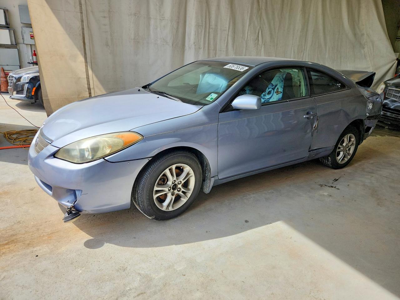 2006 Toyota Camry Solara Se Синий vin: 4T1CE38P46U748328