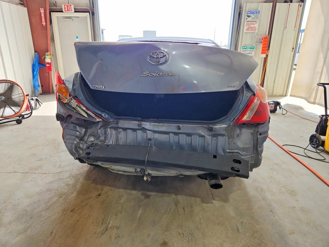 2006 Toyota Camry Solara Se Синий vin: 4T1CE38P46U748328