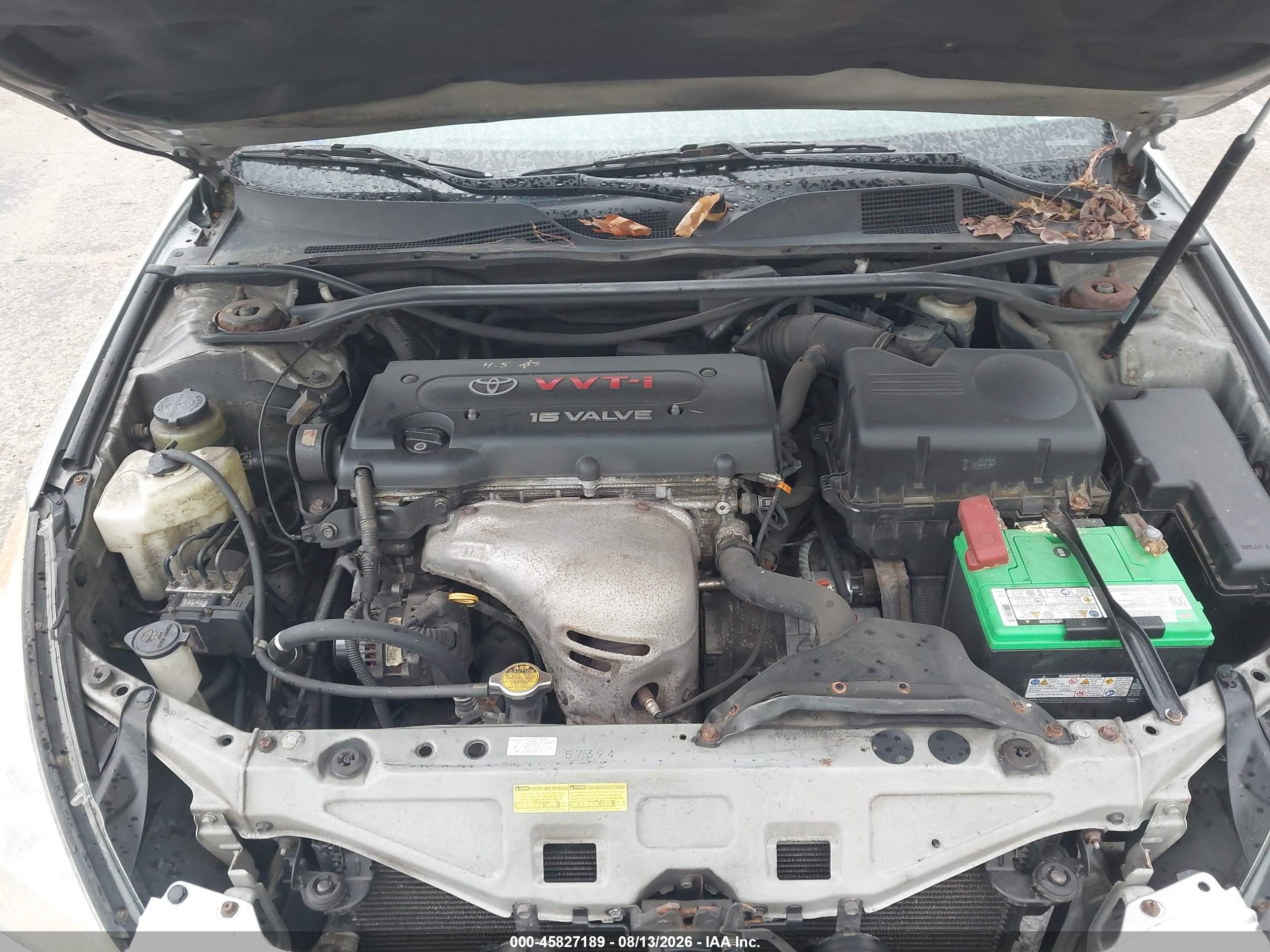 2005 Toyota Camry Solara Se Silver vin: 4T1CE38P55U516576