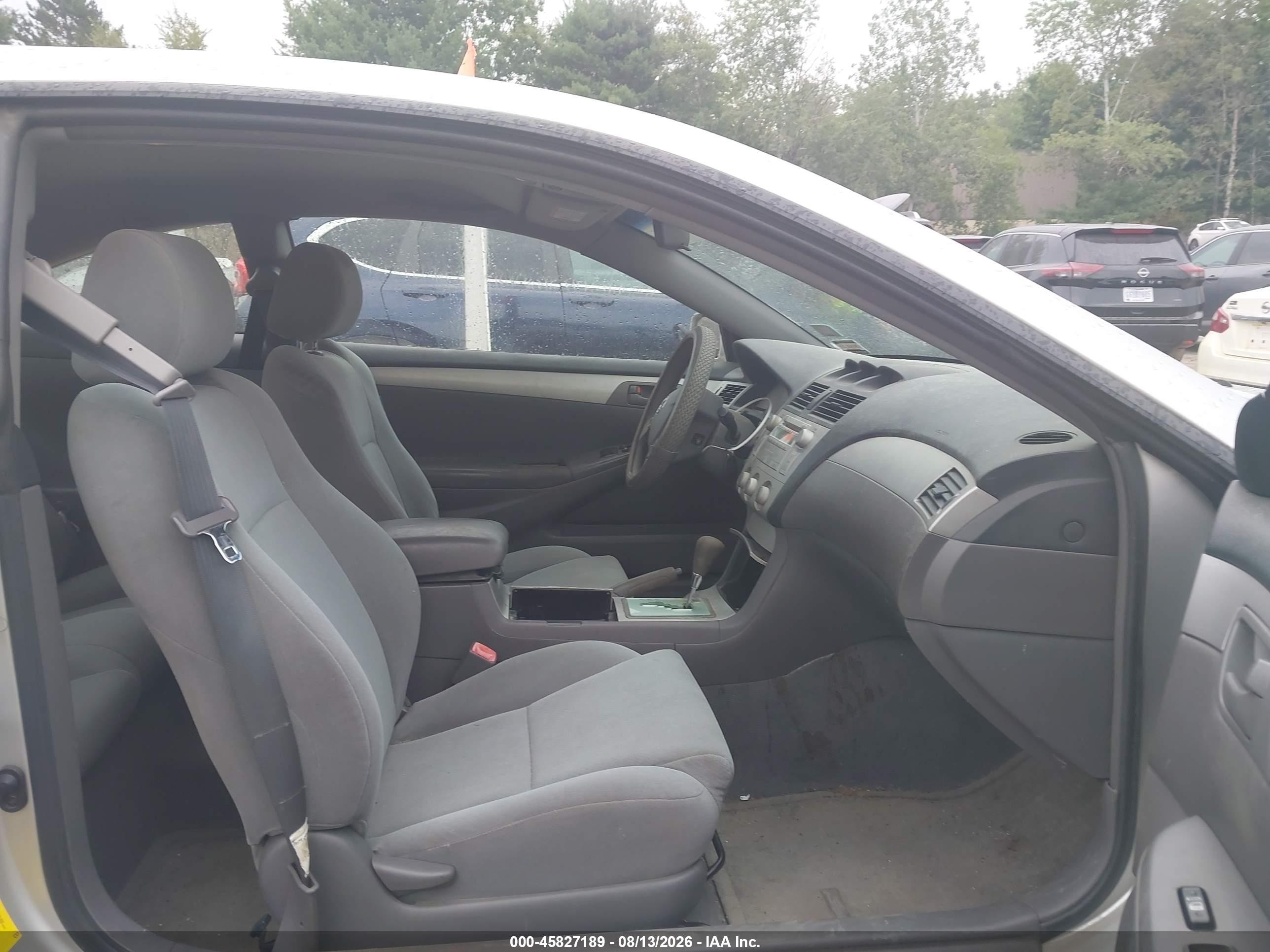 2005 Toyota Camry Solara Se Silver vin: 4T1CE38P55U516576