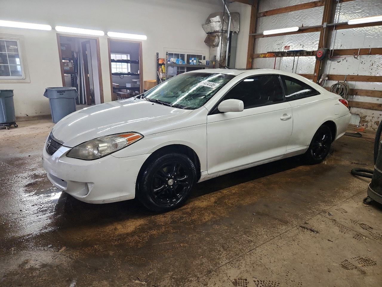 2005 Toyota Camry Solara Se Белый vin: 4T1CE38P55U973906