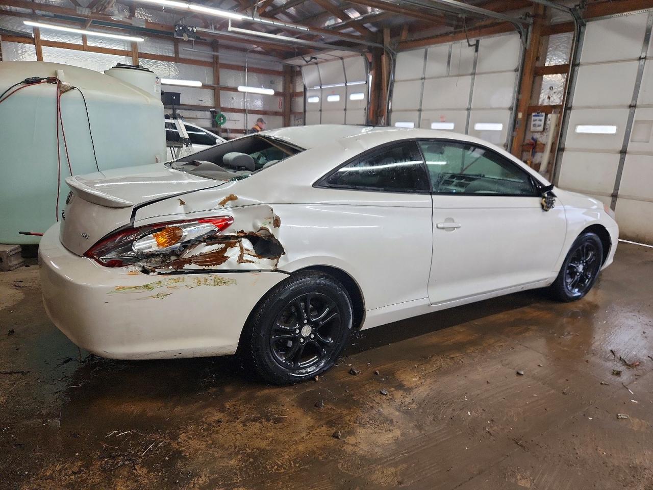 2005 Toyota Camry Solara Se Белый vin: 4T1CE38P55U973906