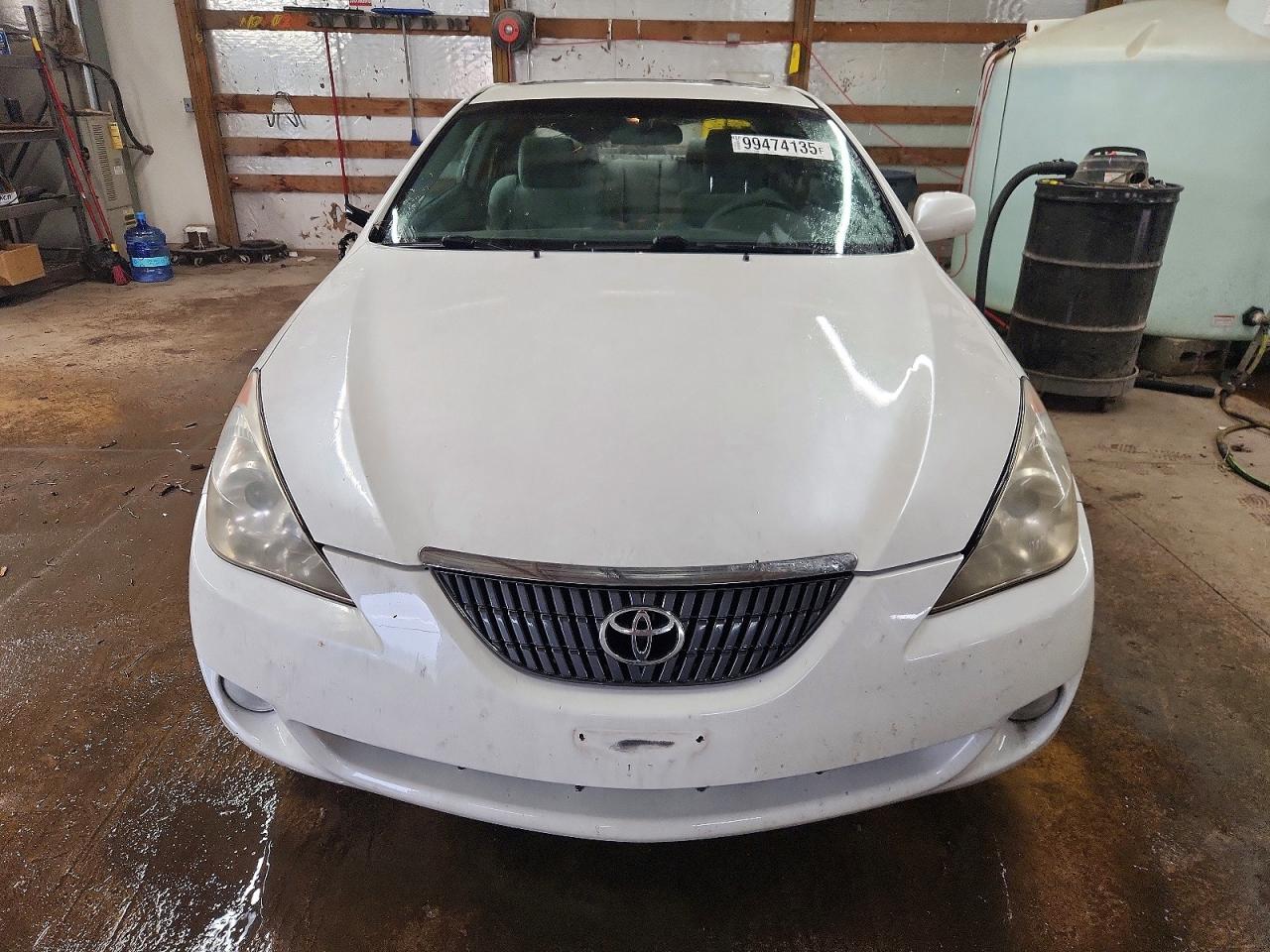 2005 Toyota Camry Solara Se Белый vin: 4T1CE38P55U973906
