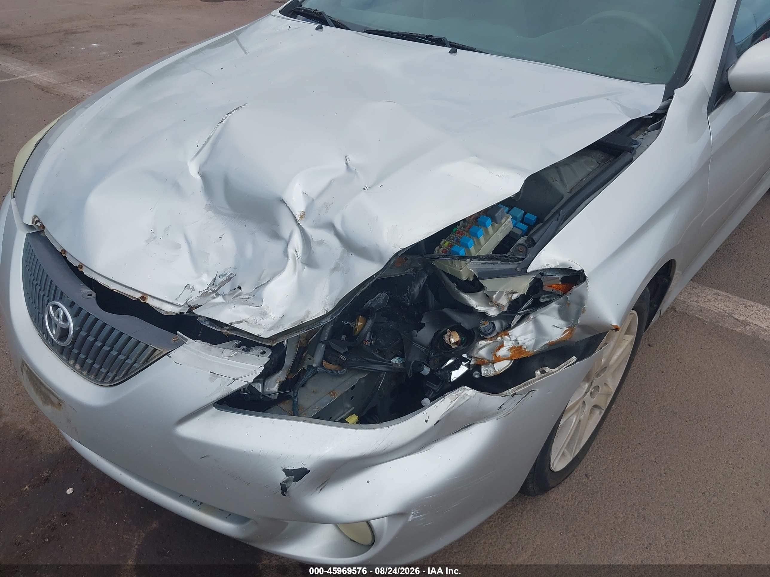 2006 Toyota Camry Solara Se Серебряный vin: 4T1CE38P56U620230