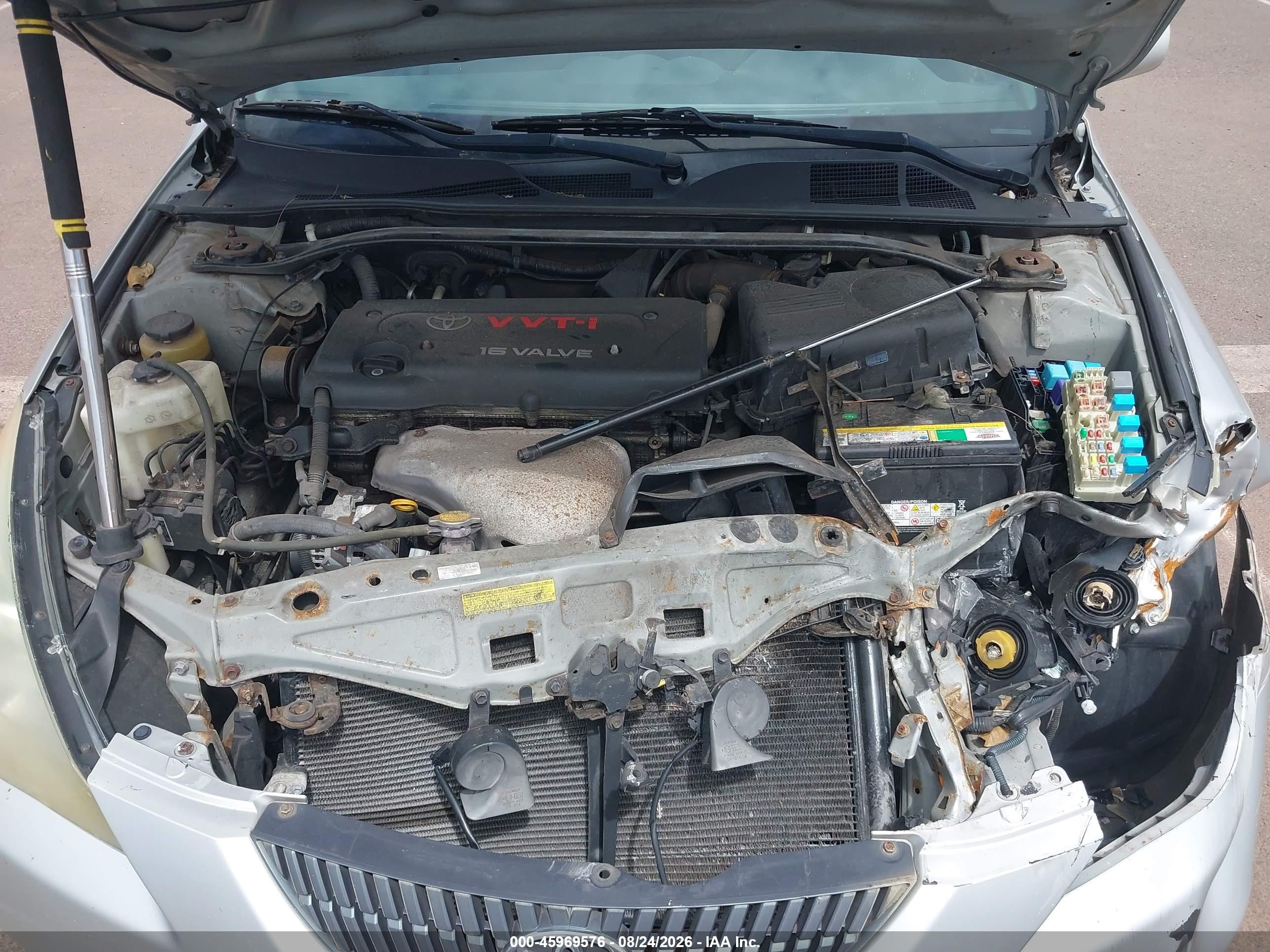 2006 Toyota Camry Solara Se Серебряный vin: 4T1CE38P56U620230