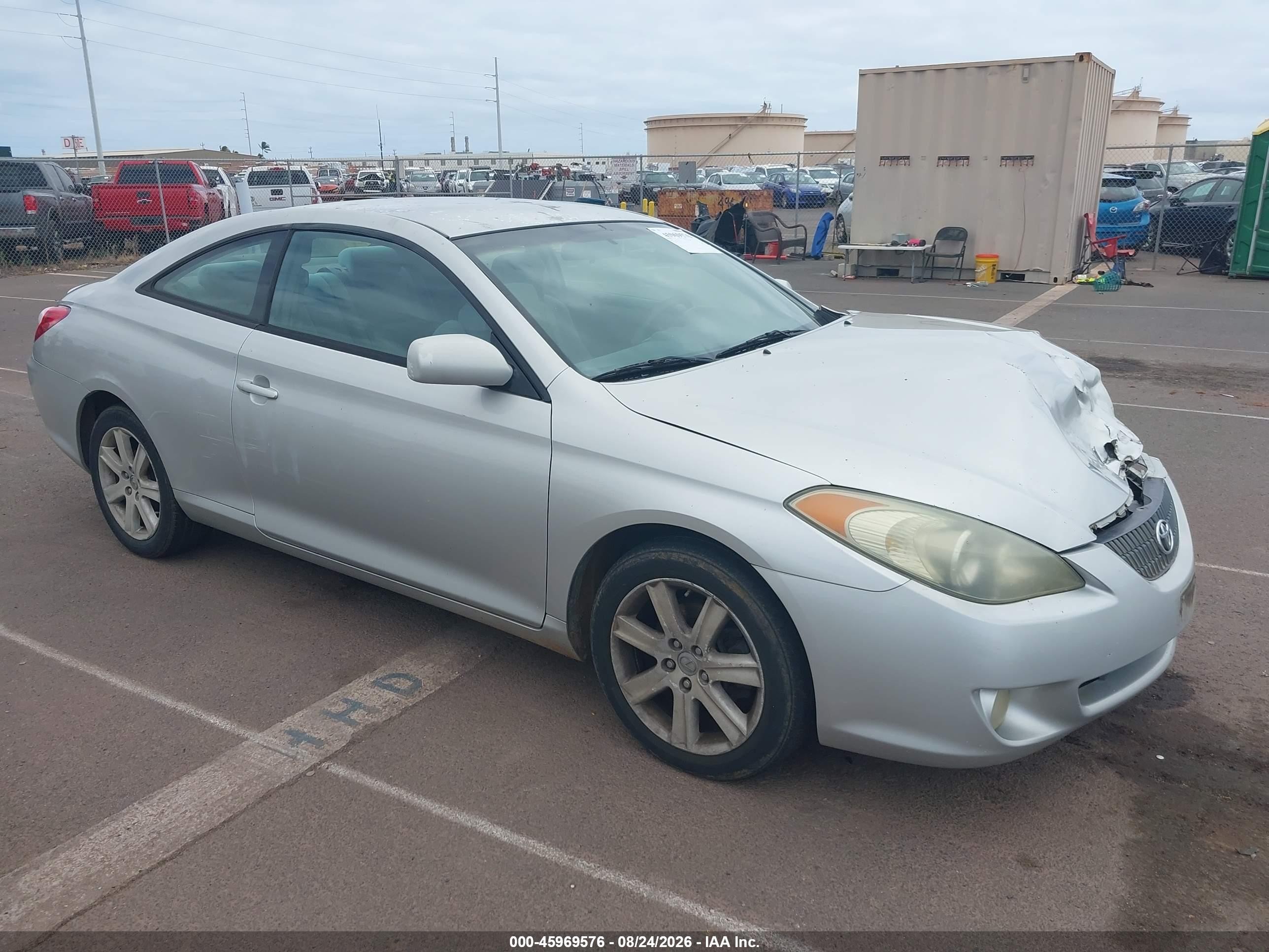 2006 Toyota Camry Solara Se Silver vin: 4T1CE38P56U620230