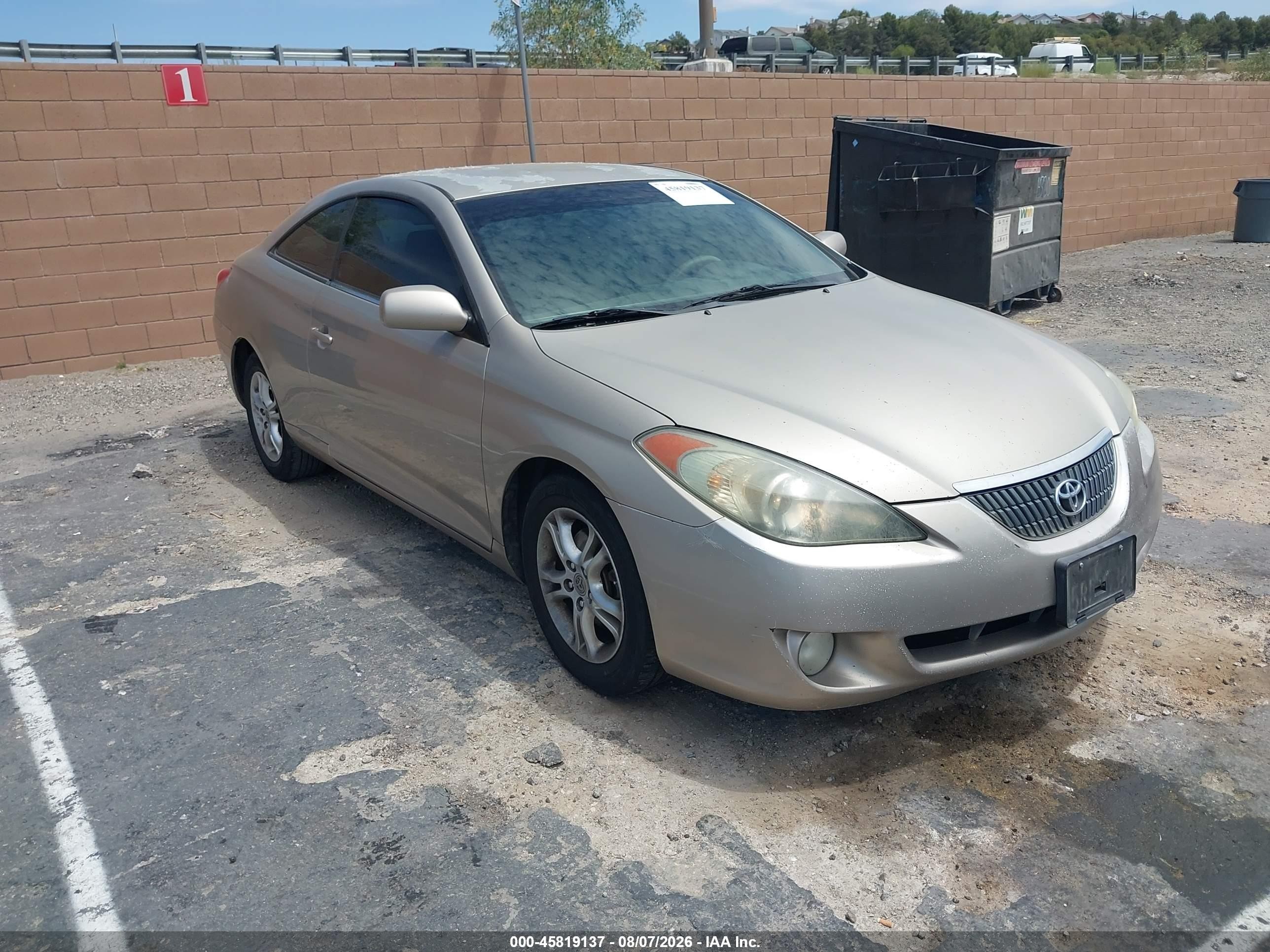 2006 Toyota Camry Solara Se Gold vin: 4T1CE38P56U625895