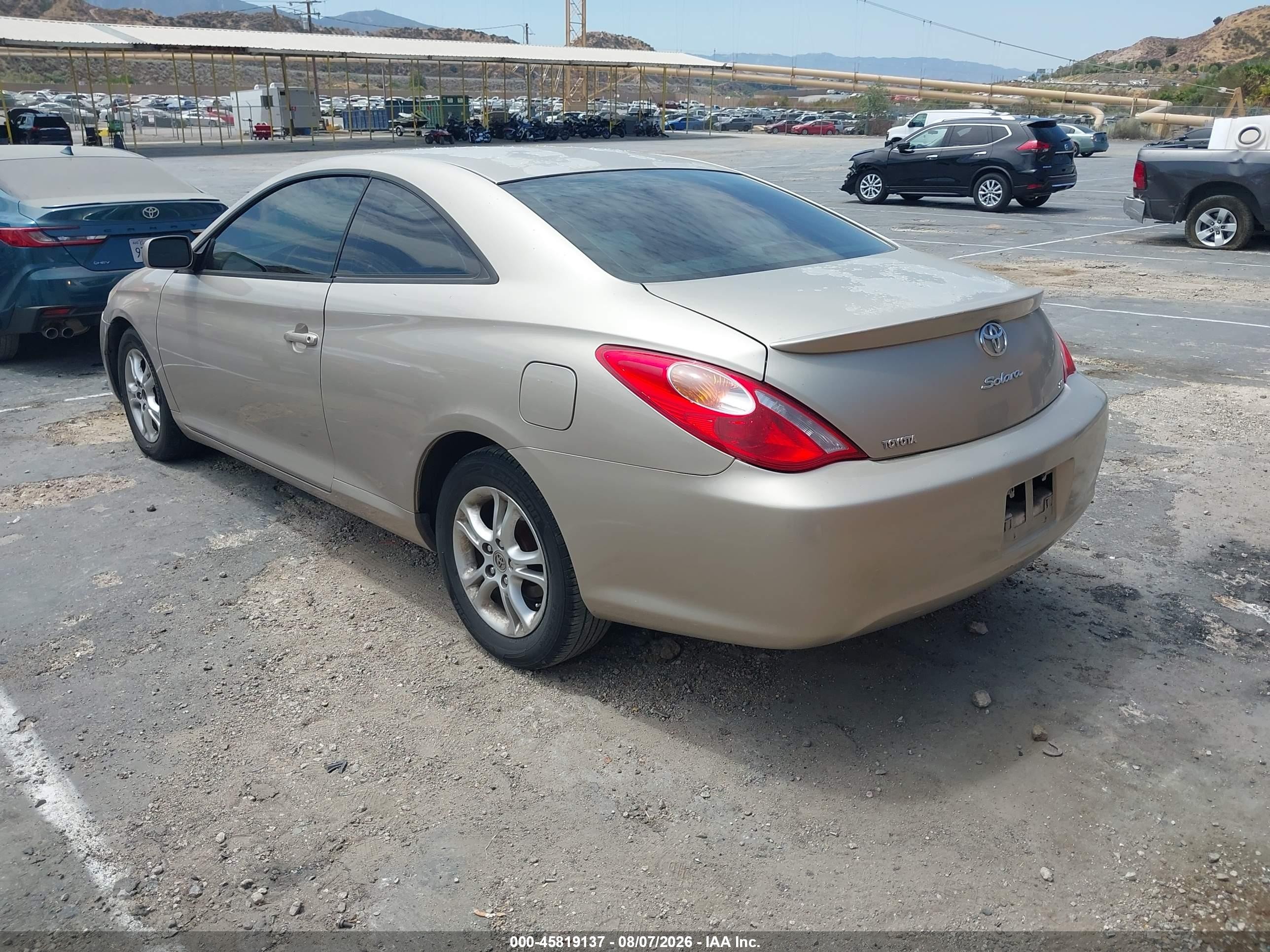 2006 Toyota Camry Solara Se Золотой vin: 4T1CE38P56U625895