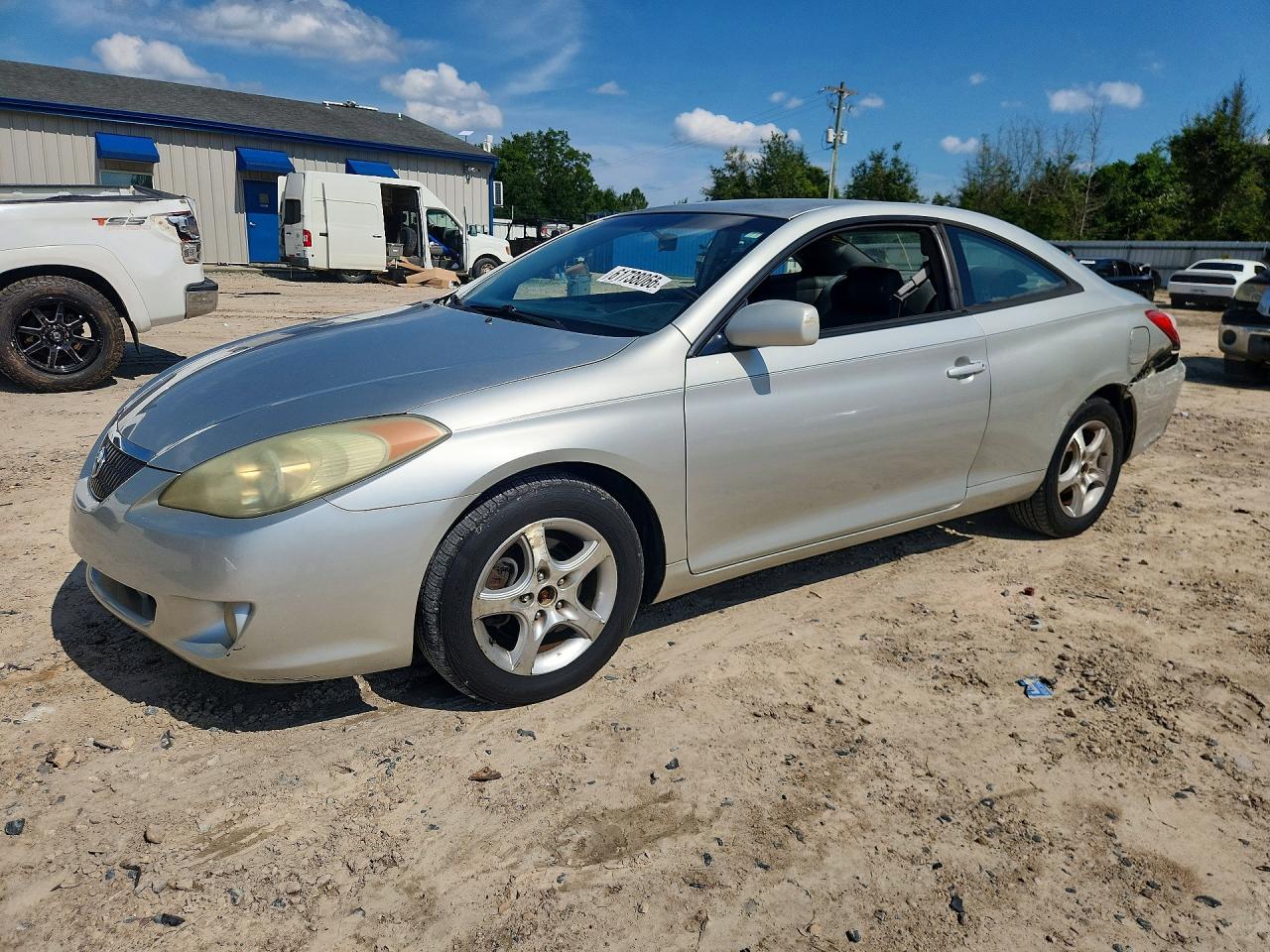 2004 Toyota Camry Solara Se Silver vin: 4T1CE38P64U779738