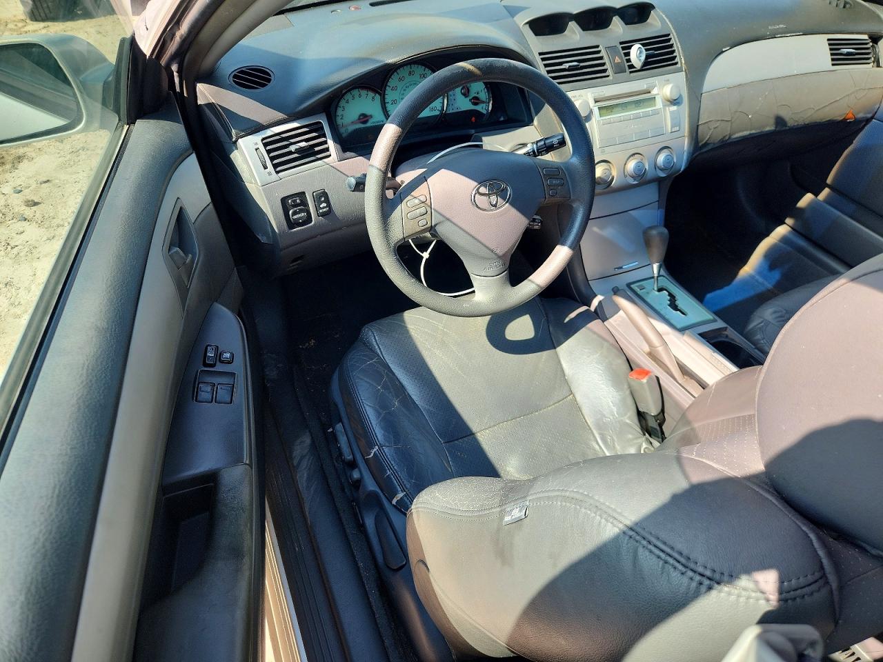 2004 Toyota Camry Solara Se Silver vin: 4T1CE38P64U779738
