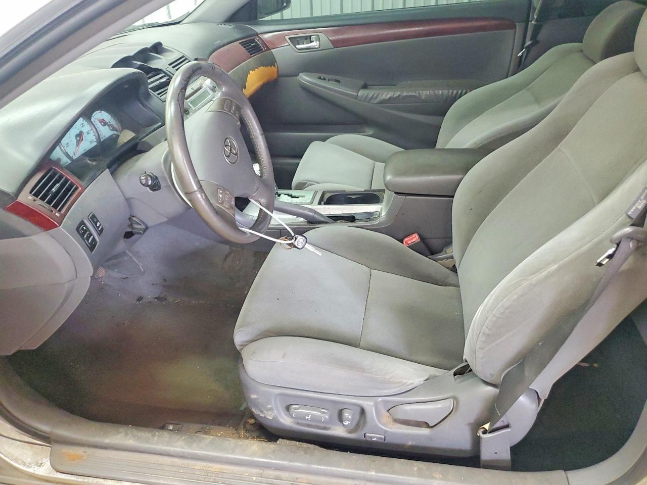 2004 Toyota Camry Solara Sle Silver vin: 4T1CE38P64U883713