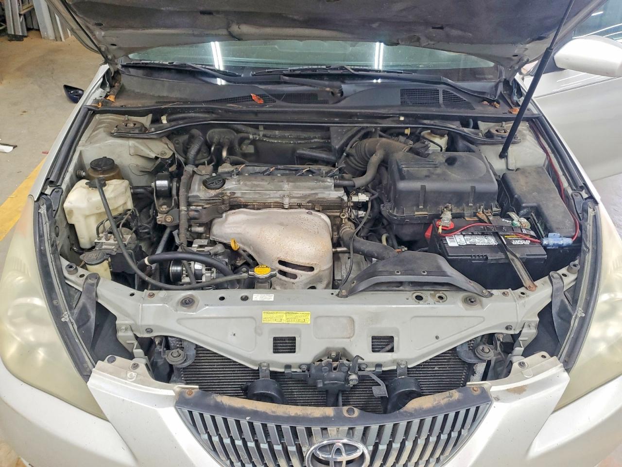2004 Toyota Camry Solara Sle Silver vin: 4T1CE38P64U883713