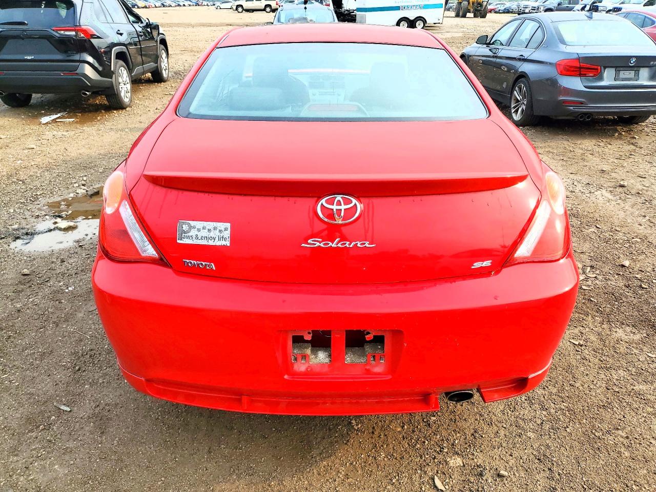 2006 Toyota Camry Solara Se Sport Красный vin: 4T1CE38P66U559664