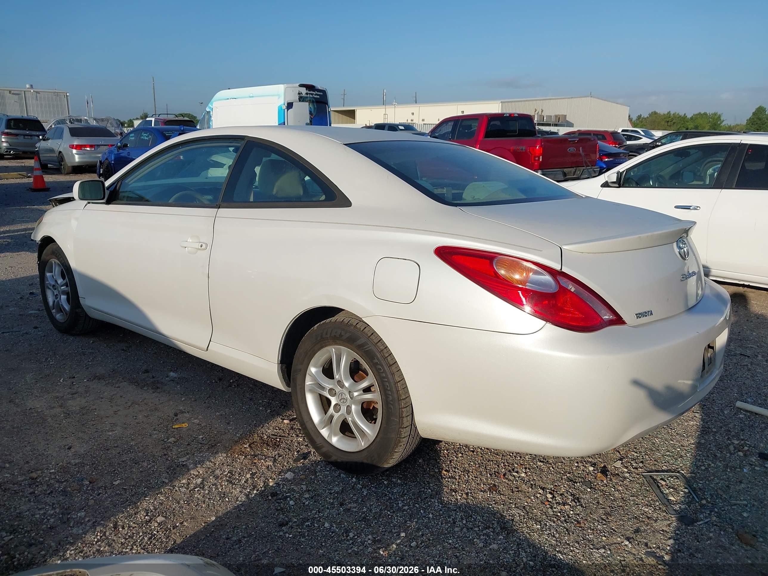 2006 Toyota Camry Solara Se White vin: 4T1CE38P66U750260