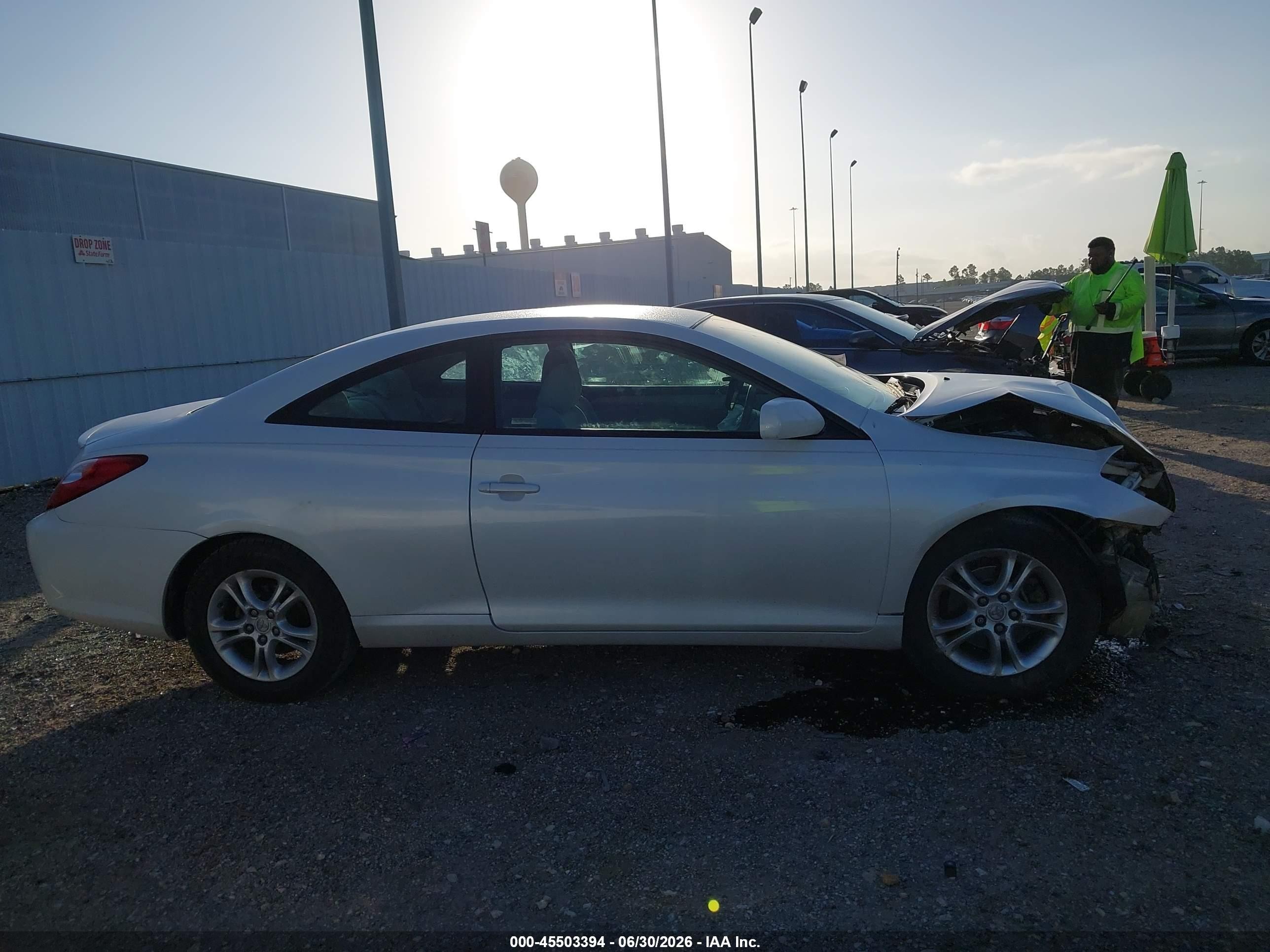 2006 Toyota Camry Solara Se White vin: 4T1CE38P66U750260