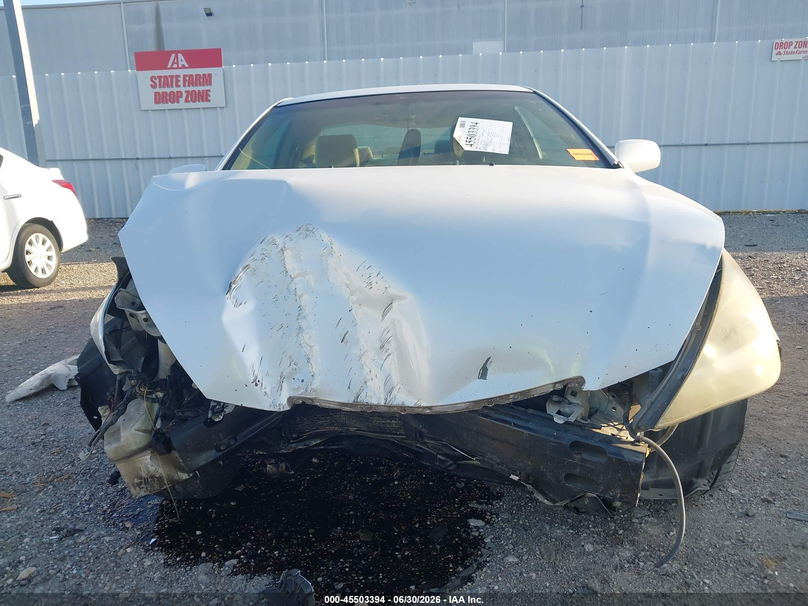 2006 Toyota Camry Solara Se White vin: 4T1CE38P66U750260