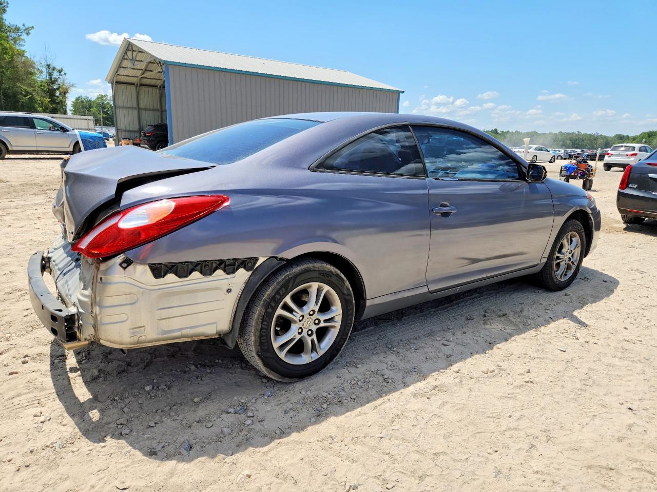 2006 Toyota Camry Solara Se Gray vin: 4T1CE38P76U649227