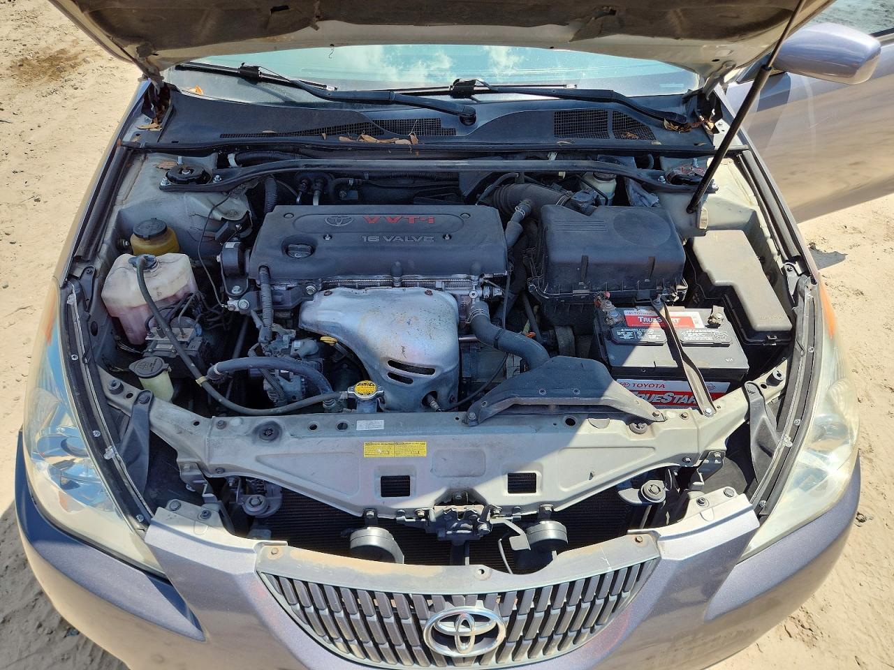 2006 Toyota Camry Solara Se Gray vin: 4T1CE38P76U649227