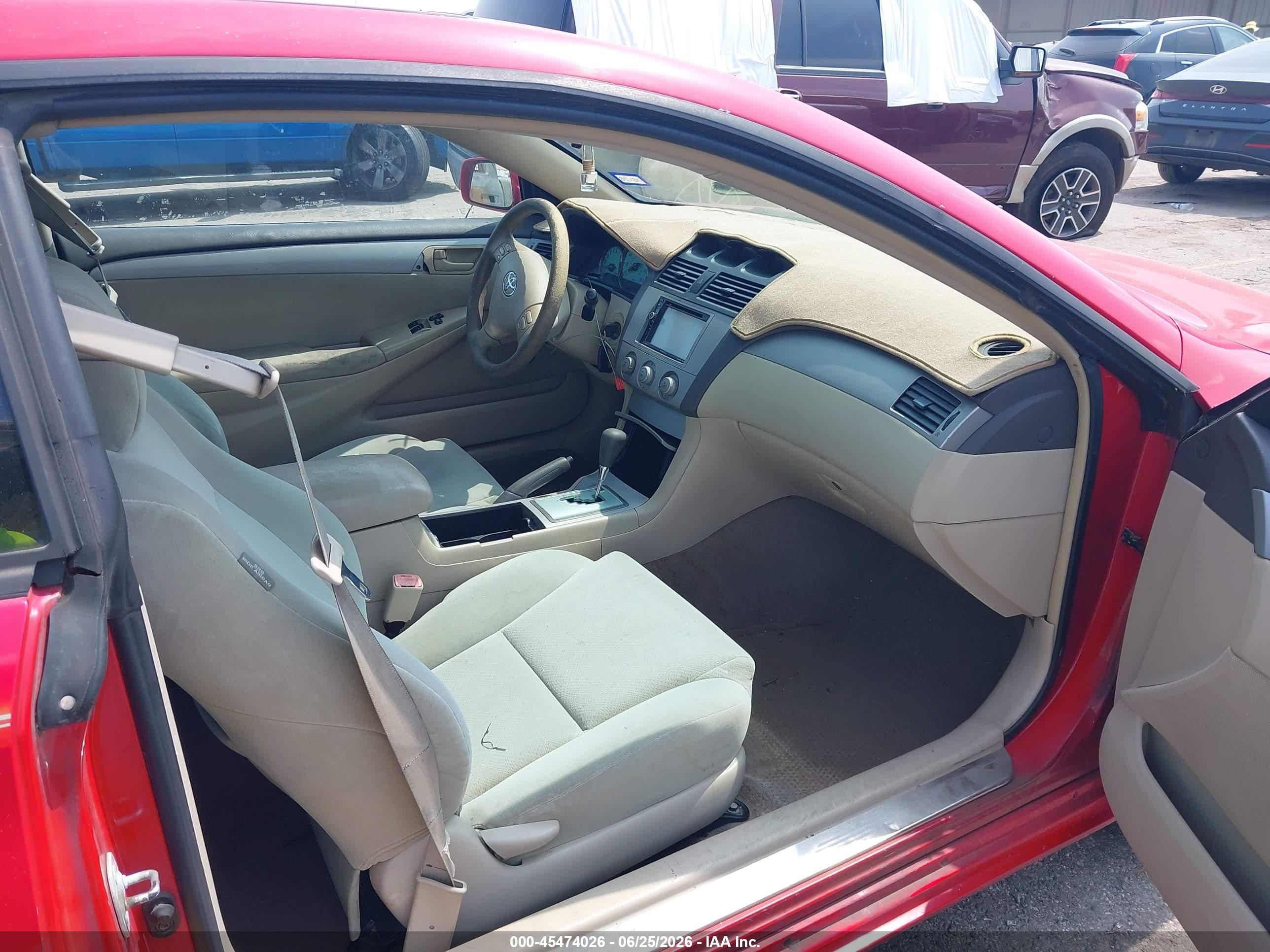 2006 Toyota Camry Solara Se Красный vin: 4T1CE38P76U740840