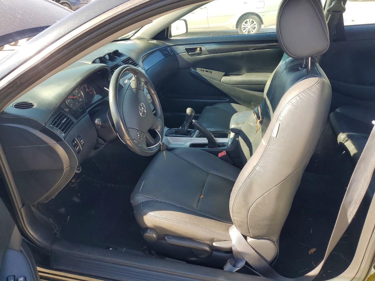 2004 Toyota Camry Solara Se Black vin: 4T1CE38P84U843598