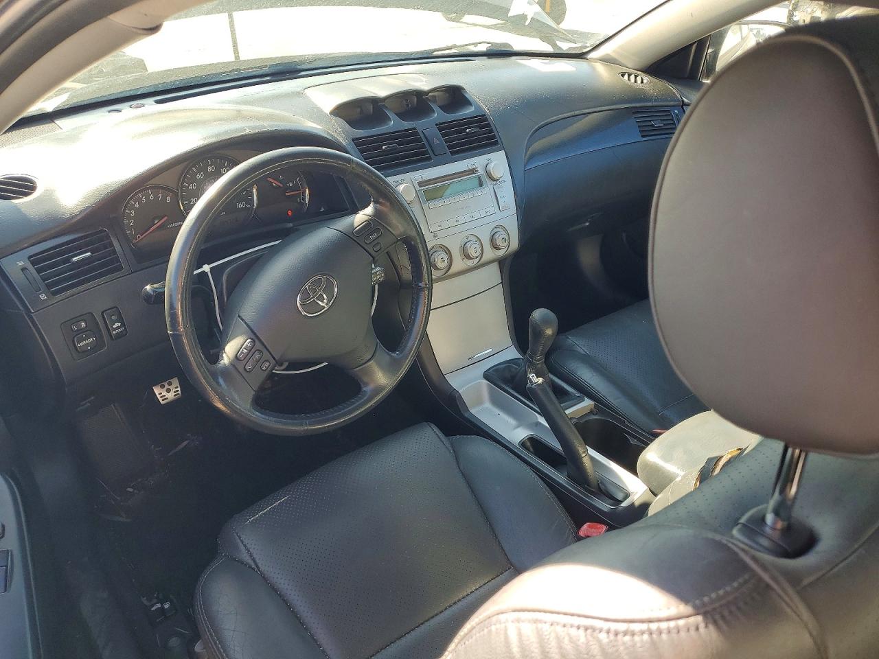 2004 Toyota Camry Solara Se Black vin: 4T1CE38P84U843598