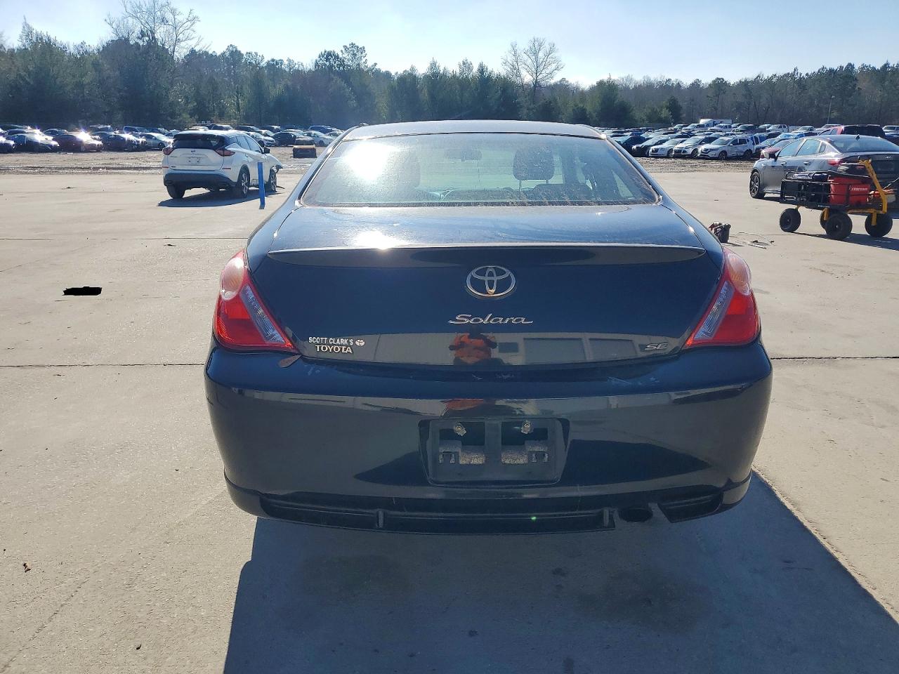 2004 Toyota Camry Solara Se Black vin: 4T1CE38P84U843598