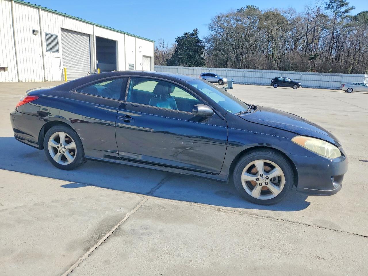 2004 Toyota Camry Solara Se Black vin: 4T1CE38P84U843598