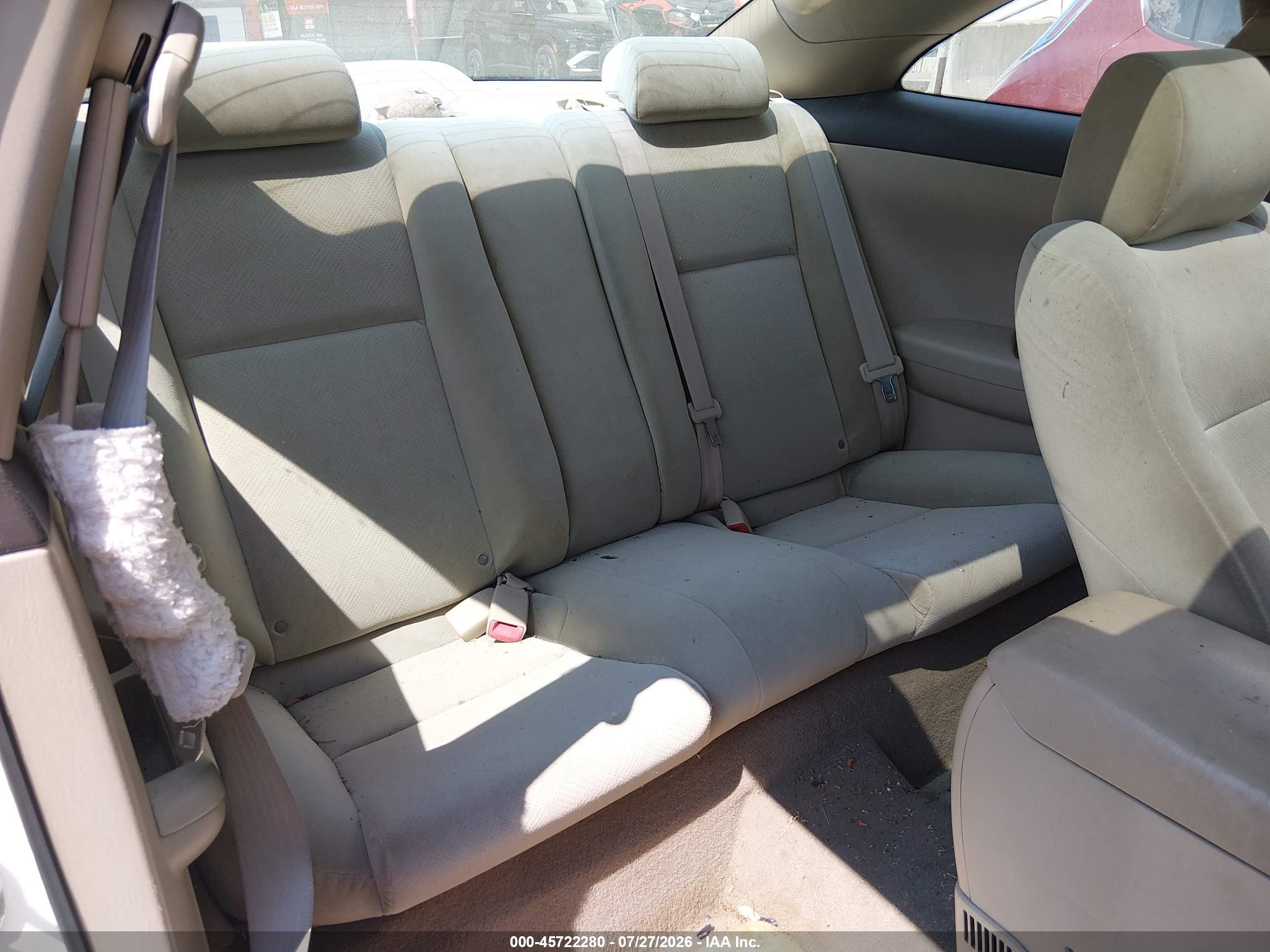 2005 Toyota Camry Solara Se White vin: 4T1CE38P85U954282