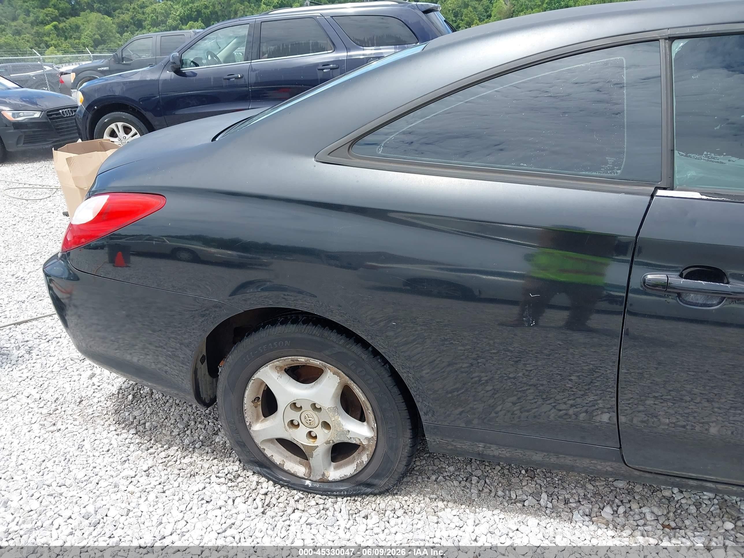 2006 Toyota Camry Solara Se Black vin: 4T1CE38P86U617726