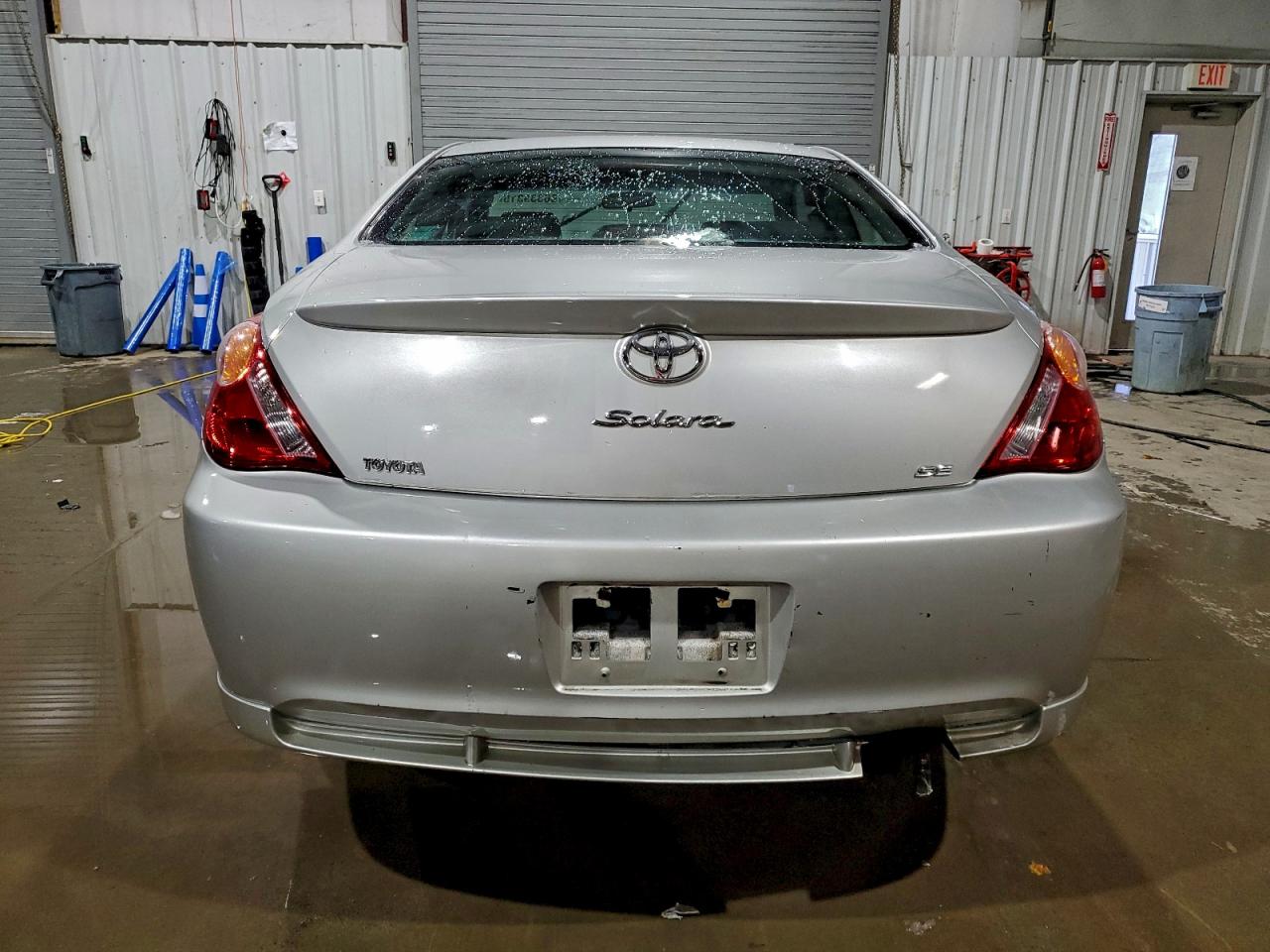 2006 Toyota Camry Solara Se Sport Silver vin: 4T1CE38P86U641508