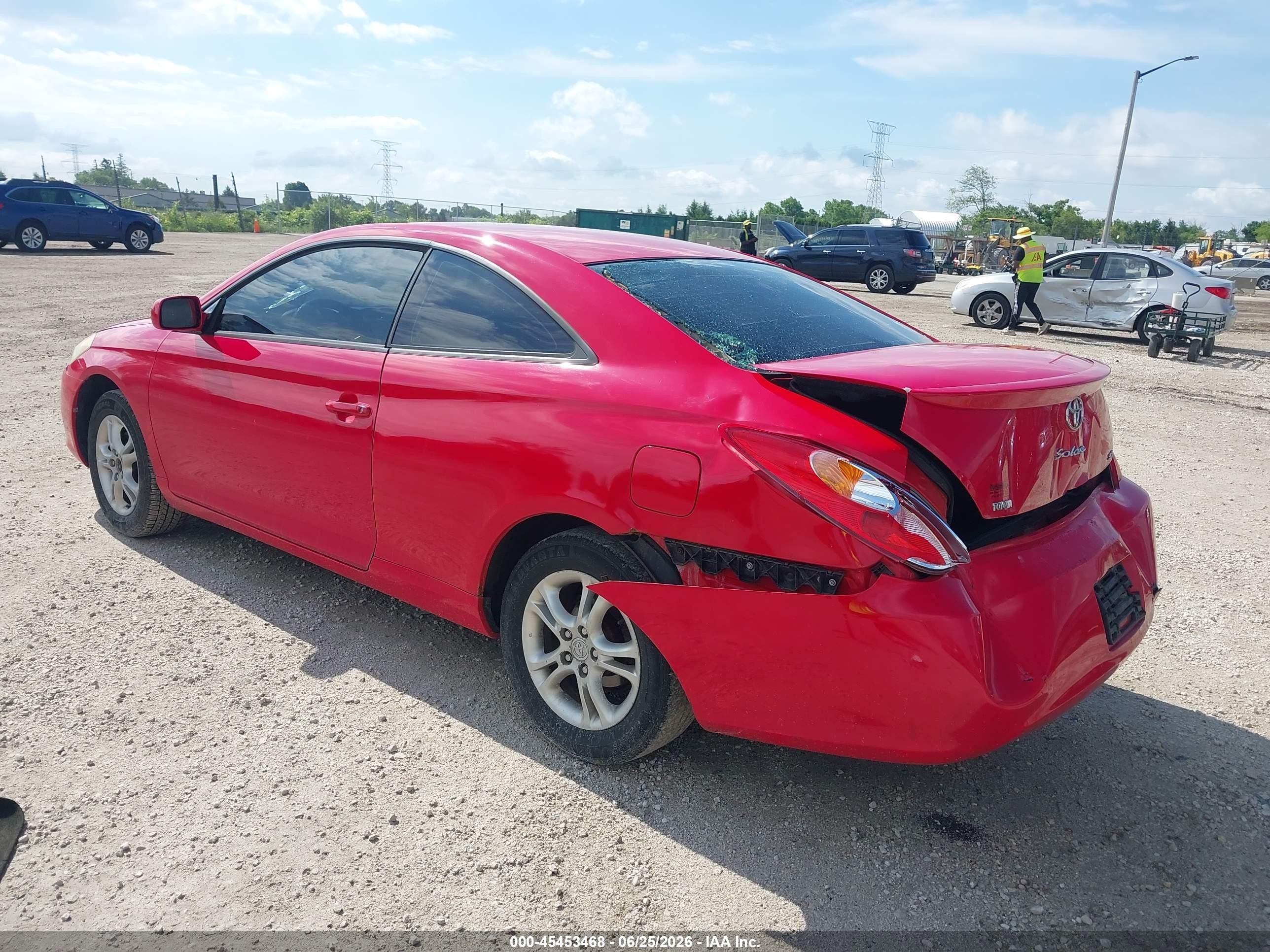 2004 Toyota Camry Solara Se Red vin: 4T1CE38P94U813946