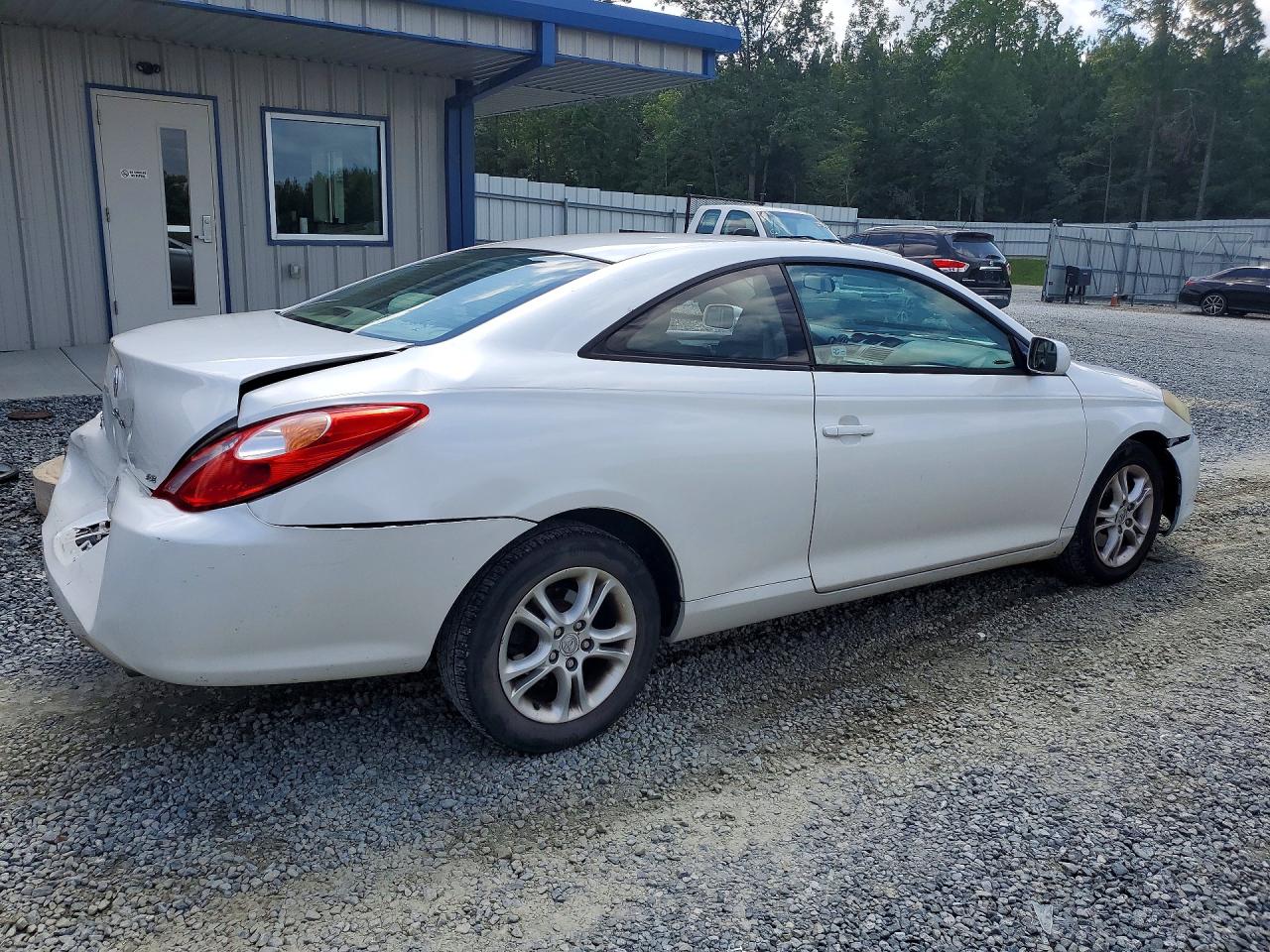 2004 Toyota Camry Solara Se White vin: 4T1CE38P94U907700