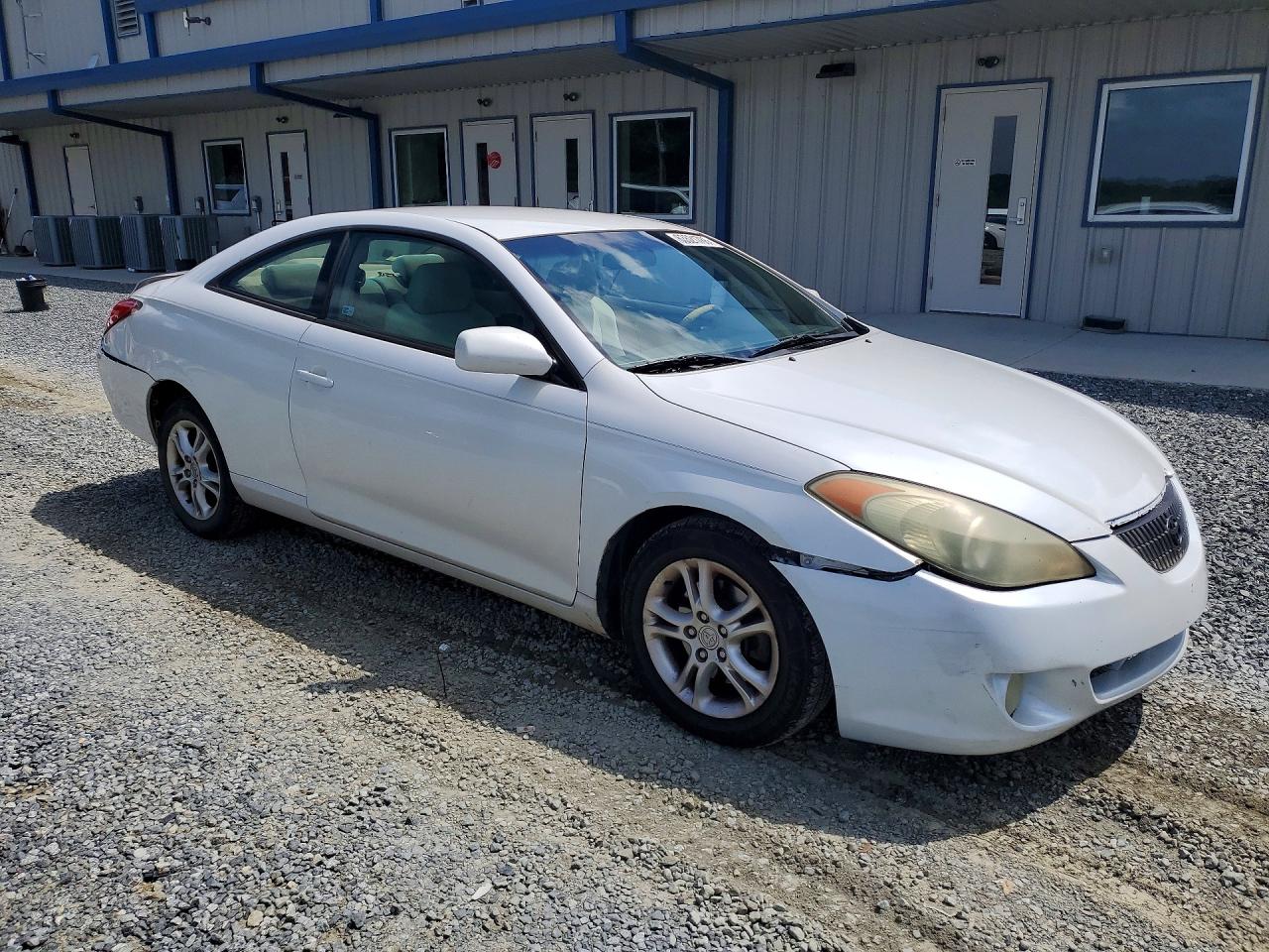 2004 Toyota Camry Solara Se White vin: 4T1CE38P94U907700
