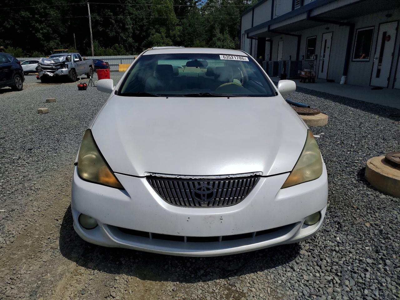 2004 Toyota Camry Solara Se White vin: 4T1CE38P94U907700