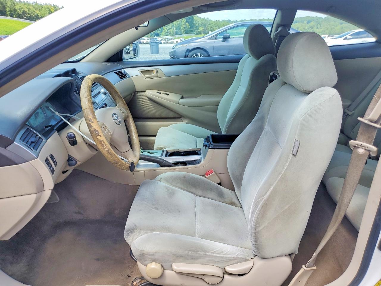 2004 Toyota Camry Solara Se White vin: 4T1CE38P94U907700